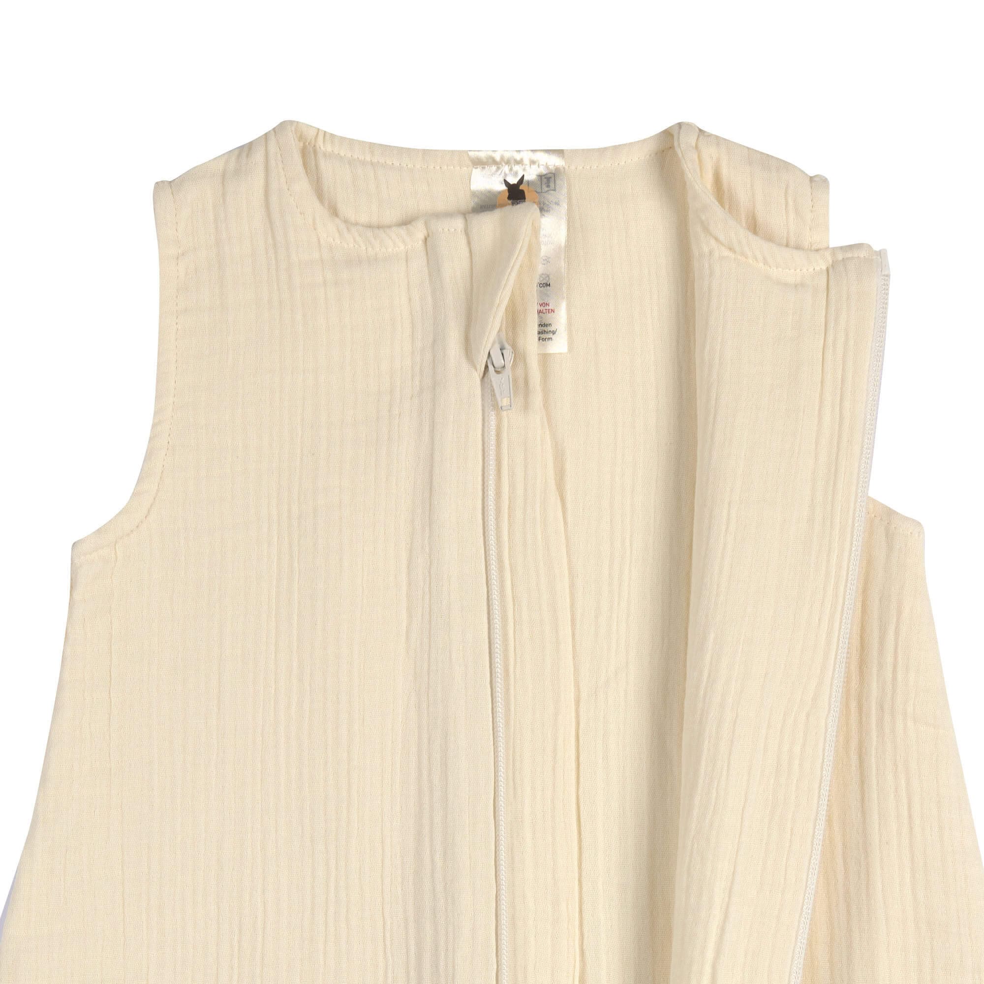 Lässig Muslin Baby Sleeping Bag GOTS vanilla - 3