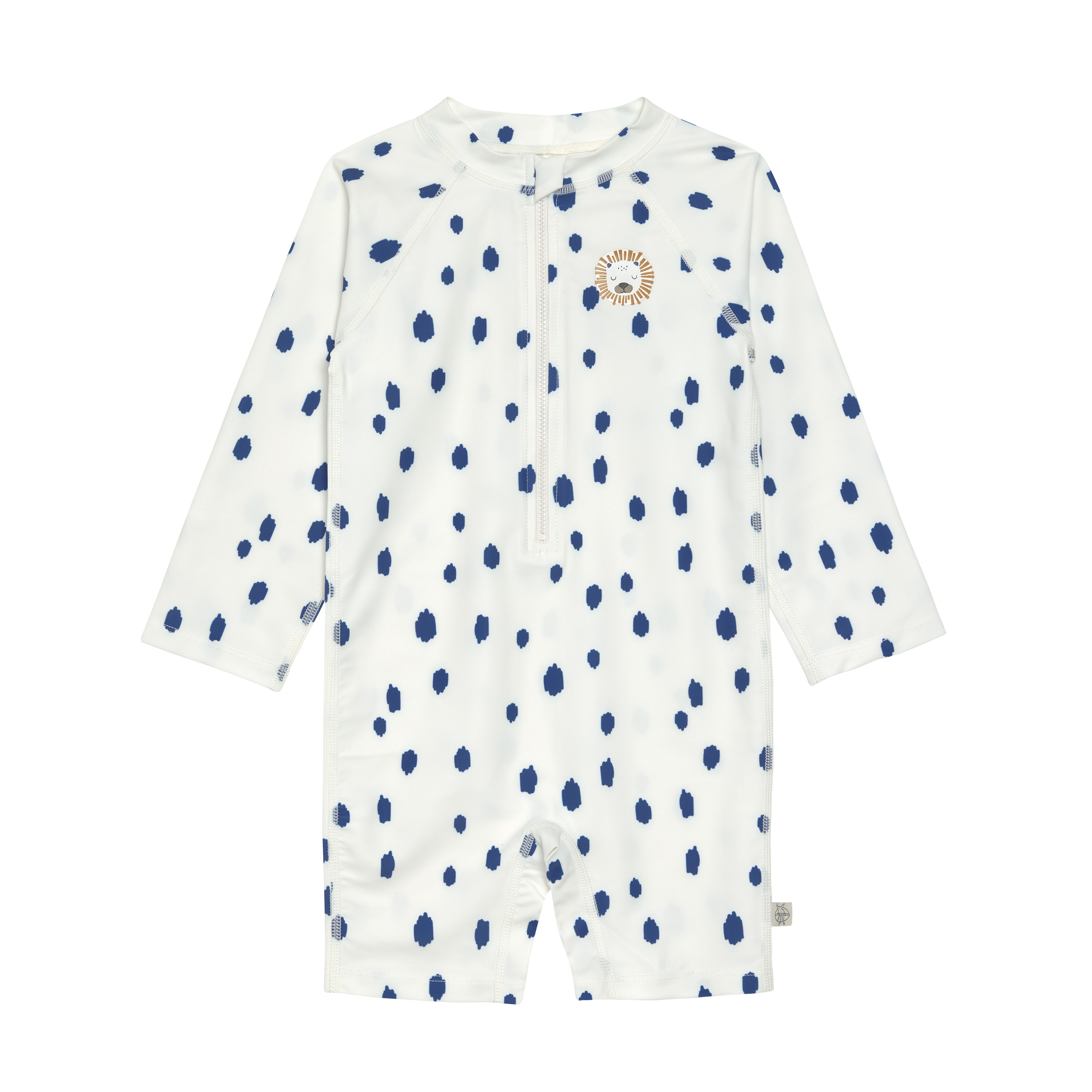 Lässig Long Sleeve Sunsuit Lion blue/nature