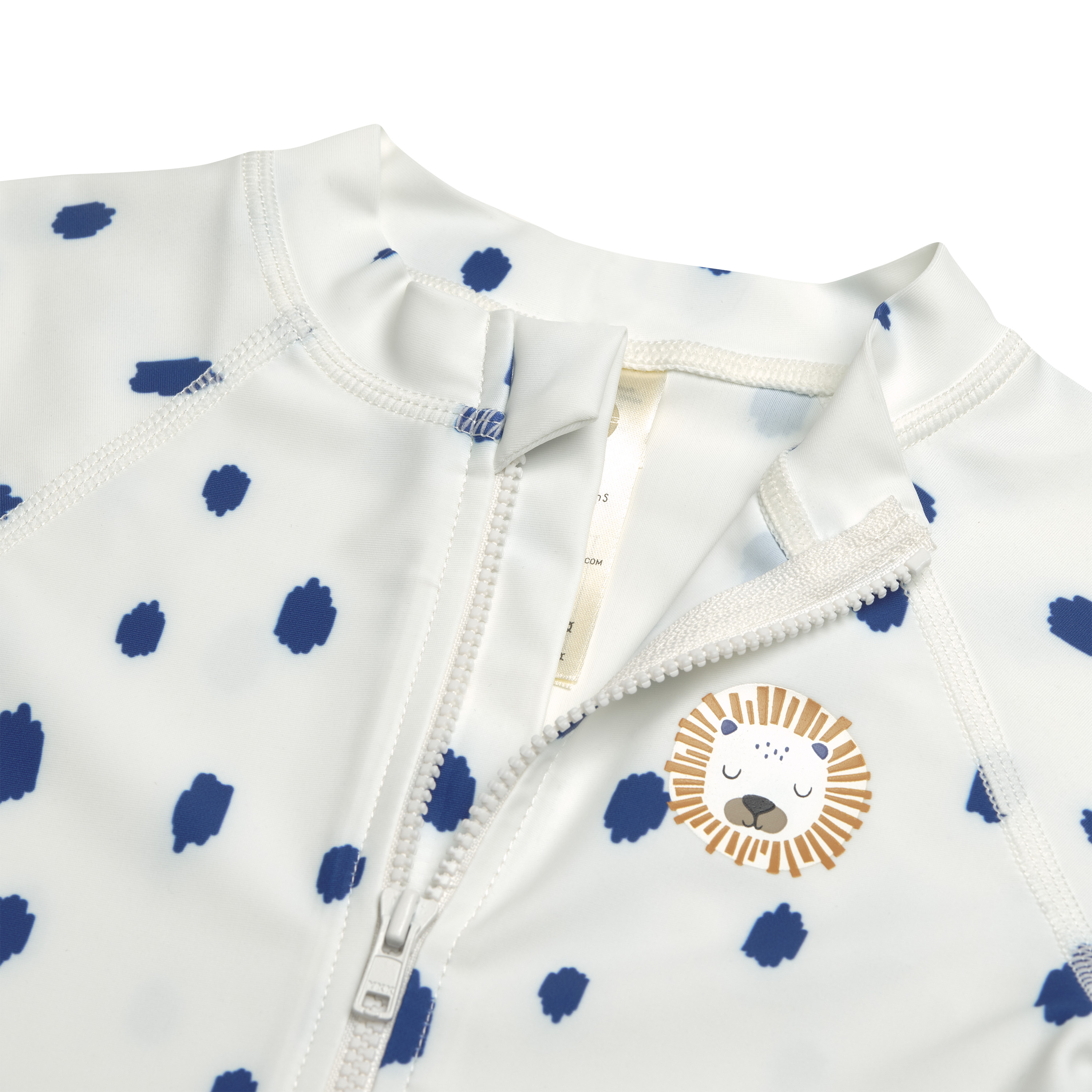 Lässig Long Sleeve Sunsuit Lion blue/nature - 3