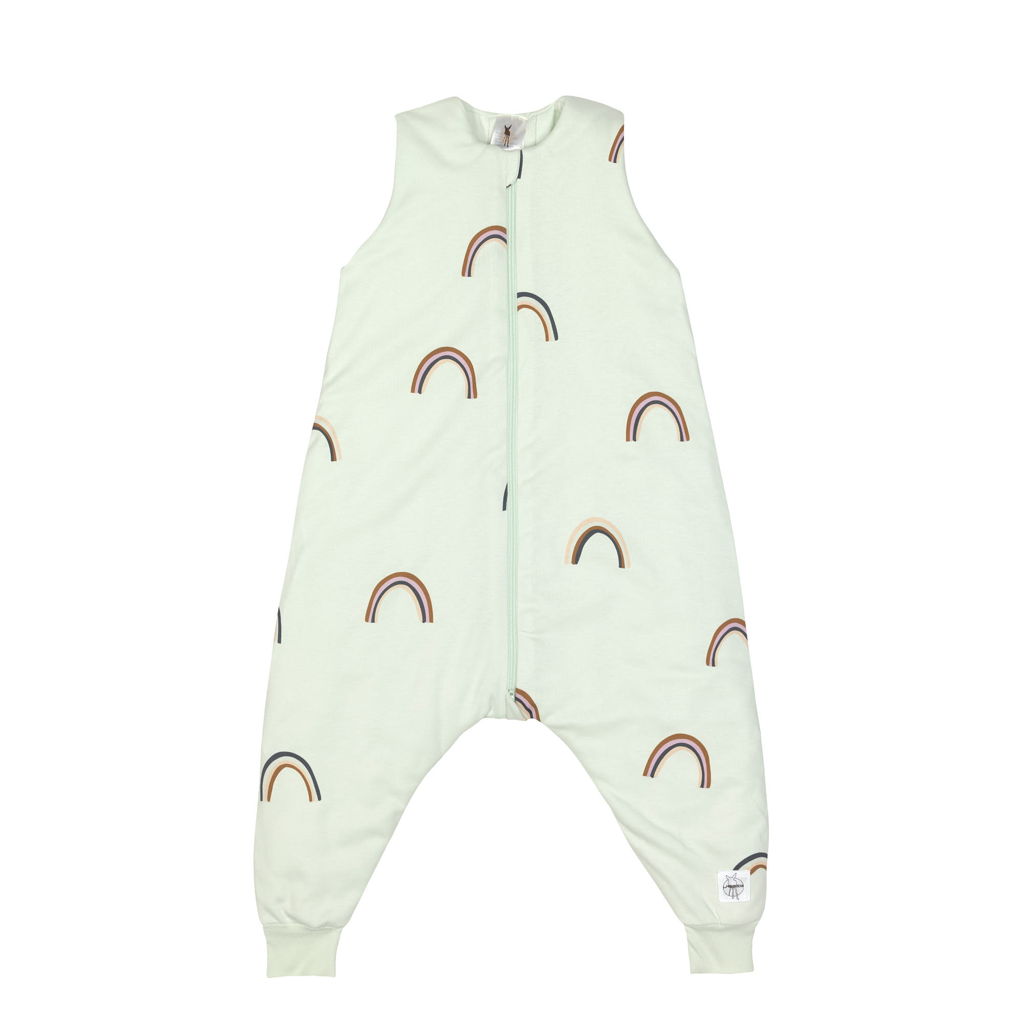 Lässig Sleeping Jumper Interlock Rainbow mint