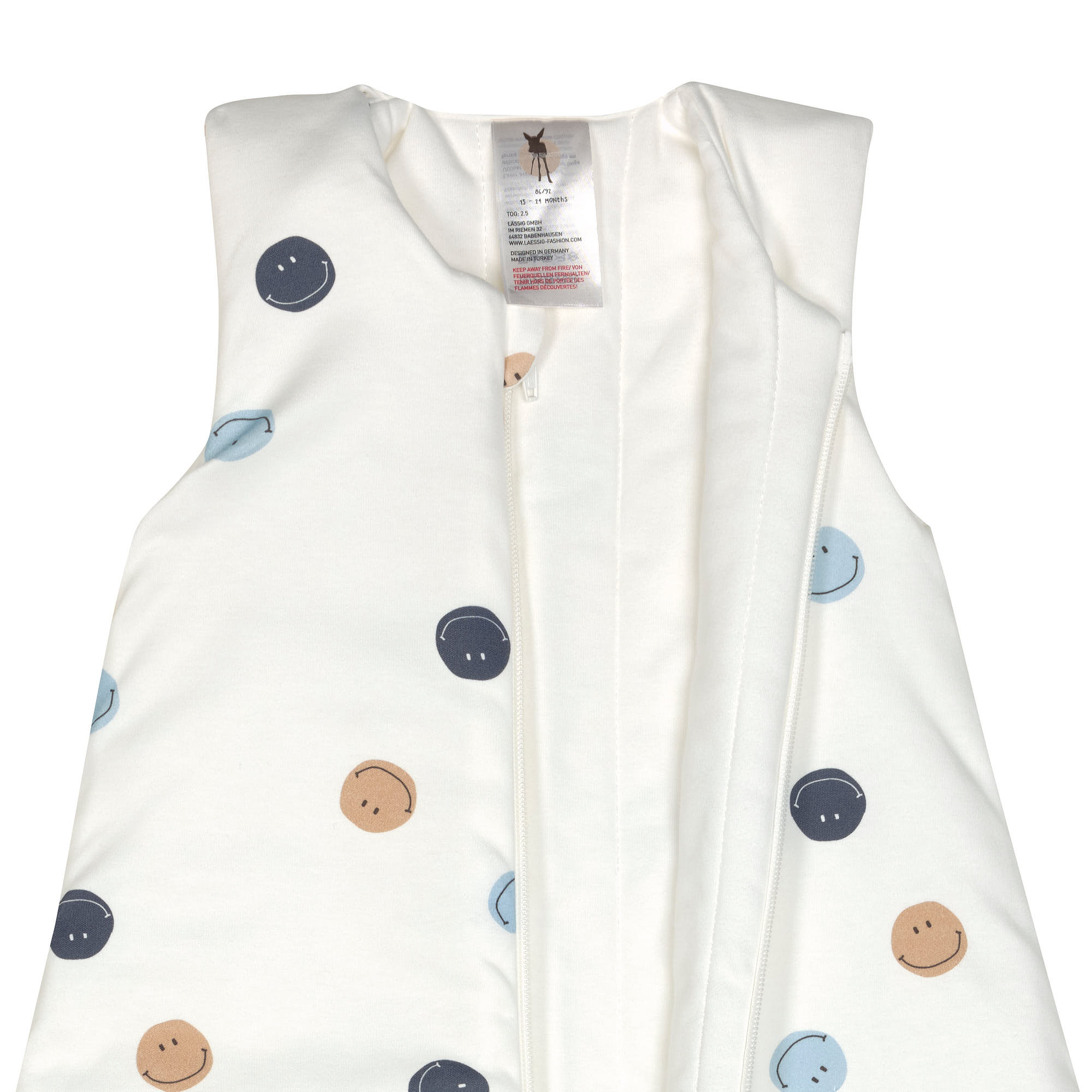 Lässig Sleeping Jumper Interlock Smile milky - 2