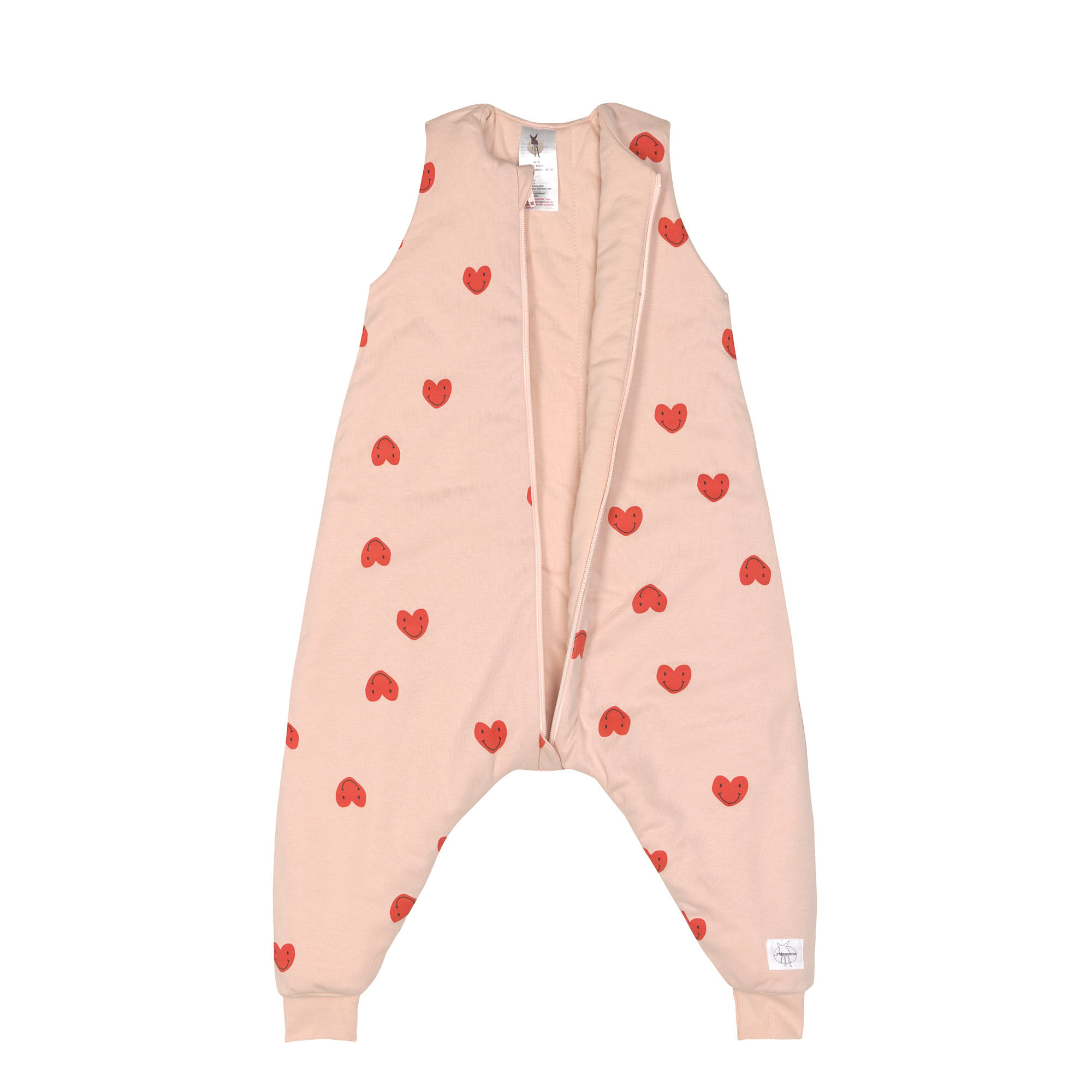 Lässig Sleeping Jumper Interlock Heart peach rose - 6