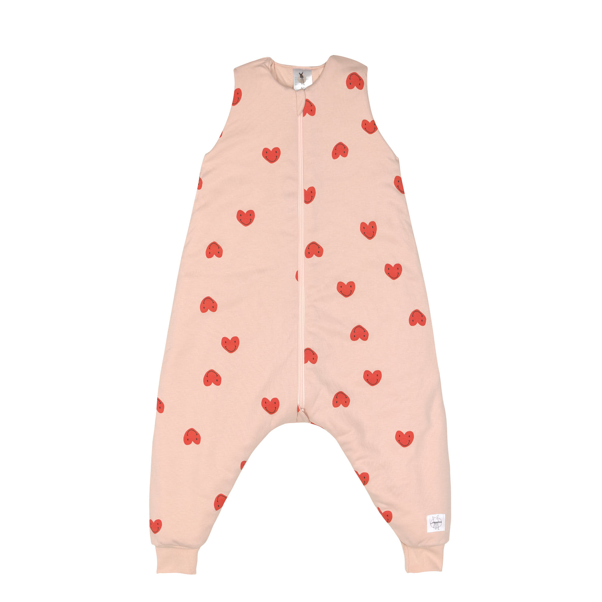 Lässig Sleeping Jumper Interlock Heart peach rose