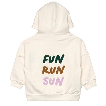 Lässig Kids Hoodie GOTS Little Gang Smile milky