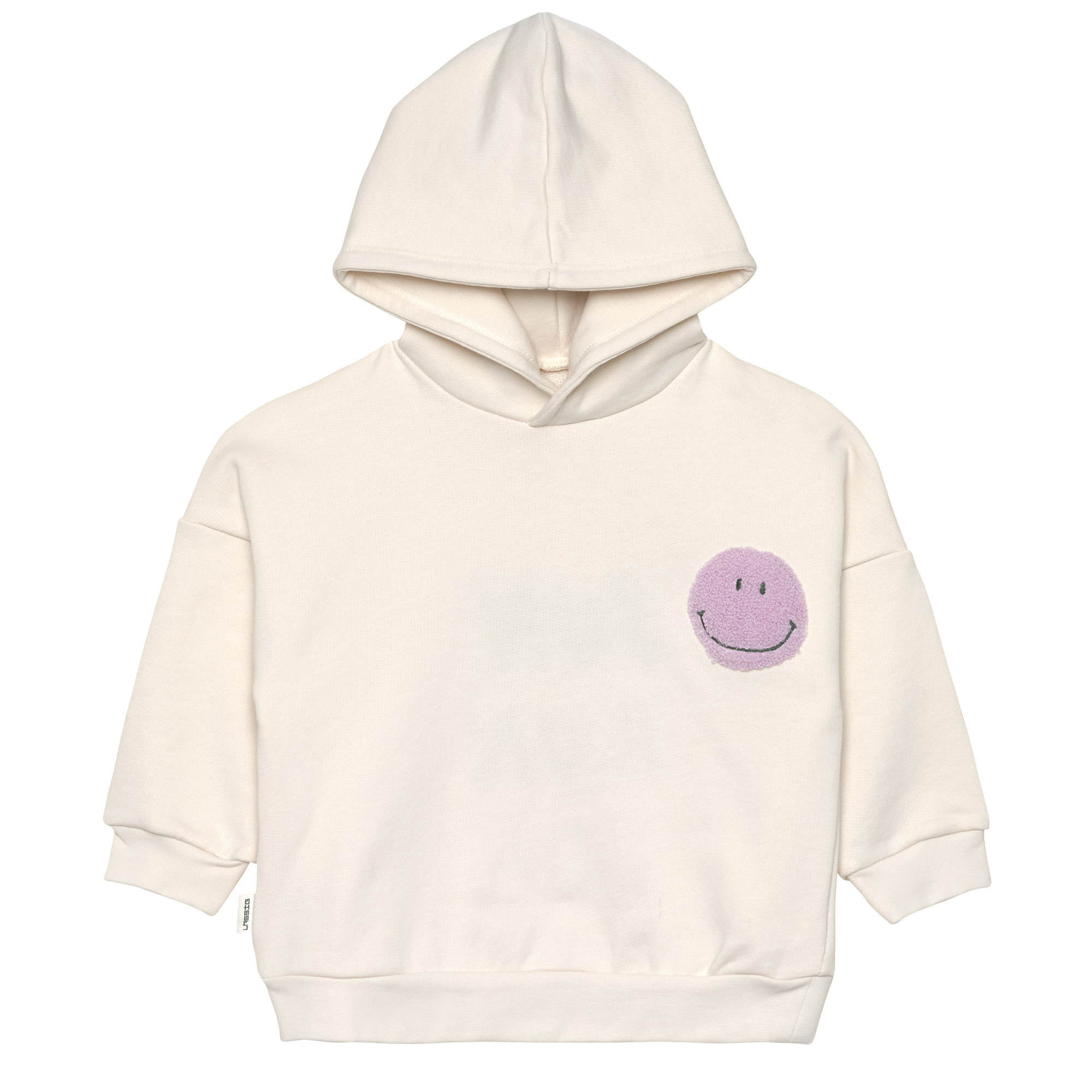 Lässig Kids Hoodie GOTS Little Gang Smile milky