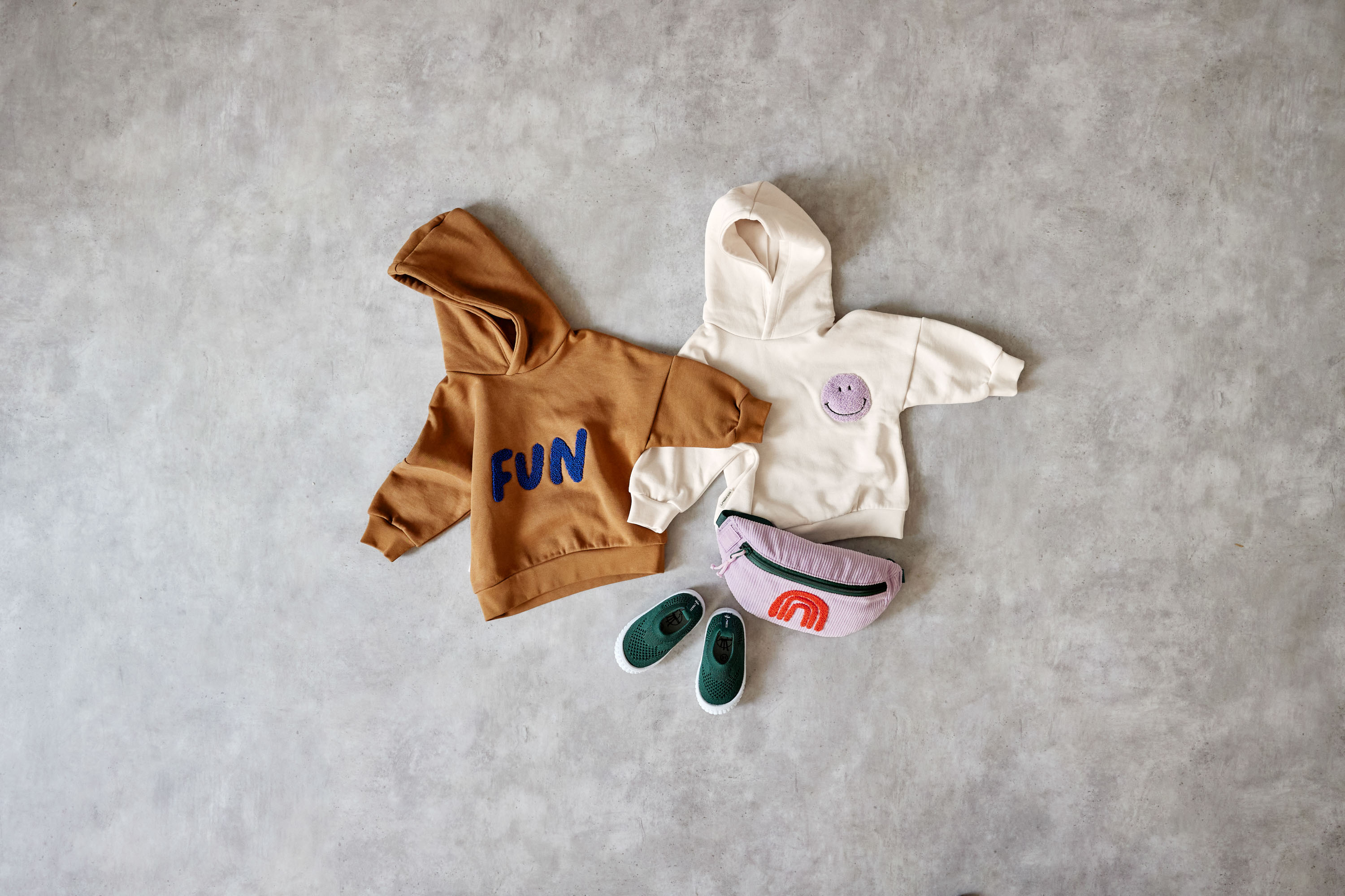 Lässig Kids Hoodie GOTS Little Gang Fun caramel - 5