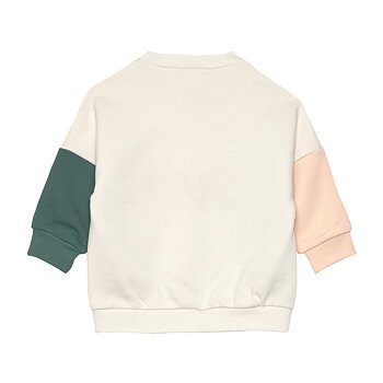 Lässig Kids Sweater GOTS Little Gang Sun milky