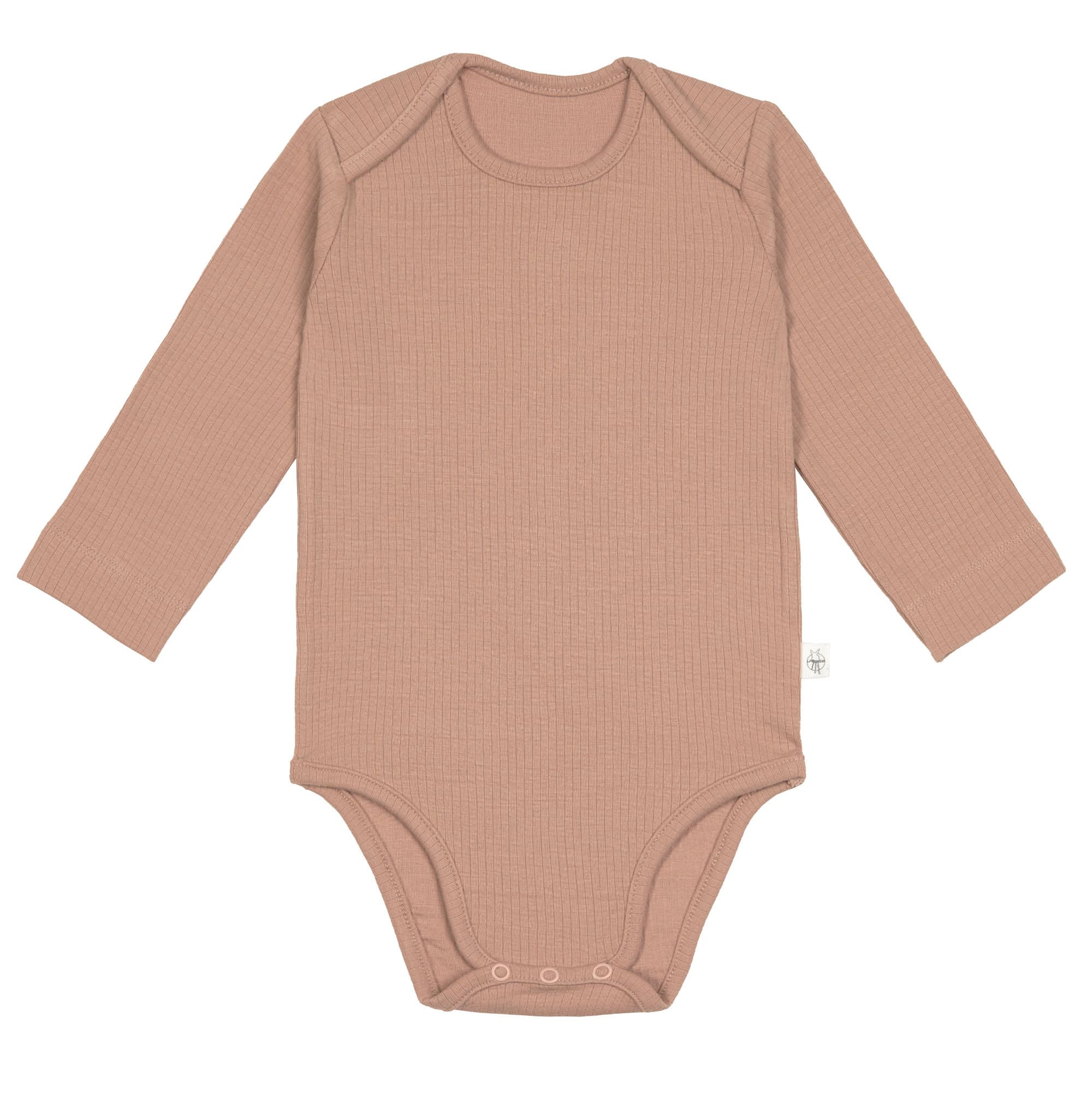 Lässig Long Sleeve Body Lyocell Rib light brown