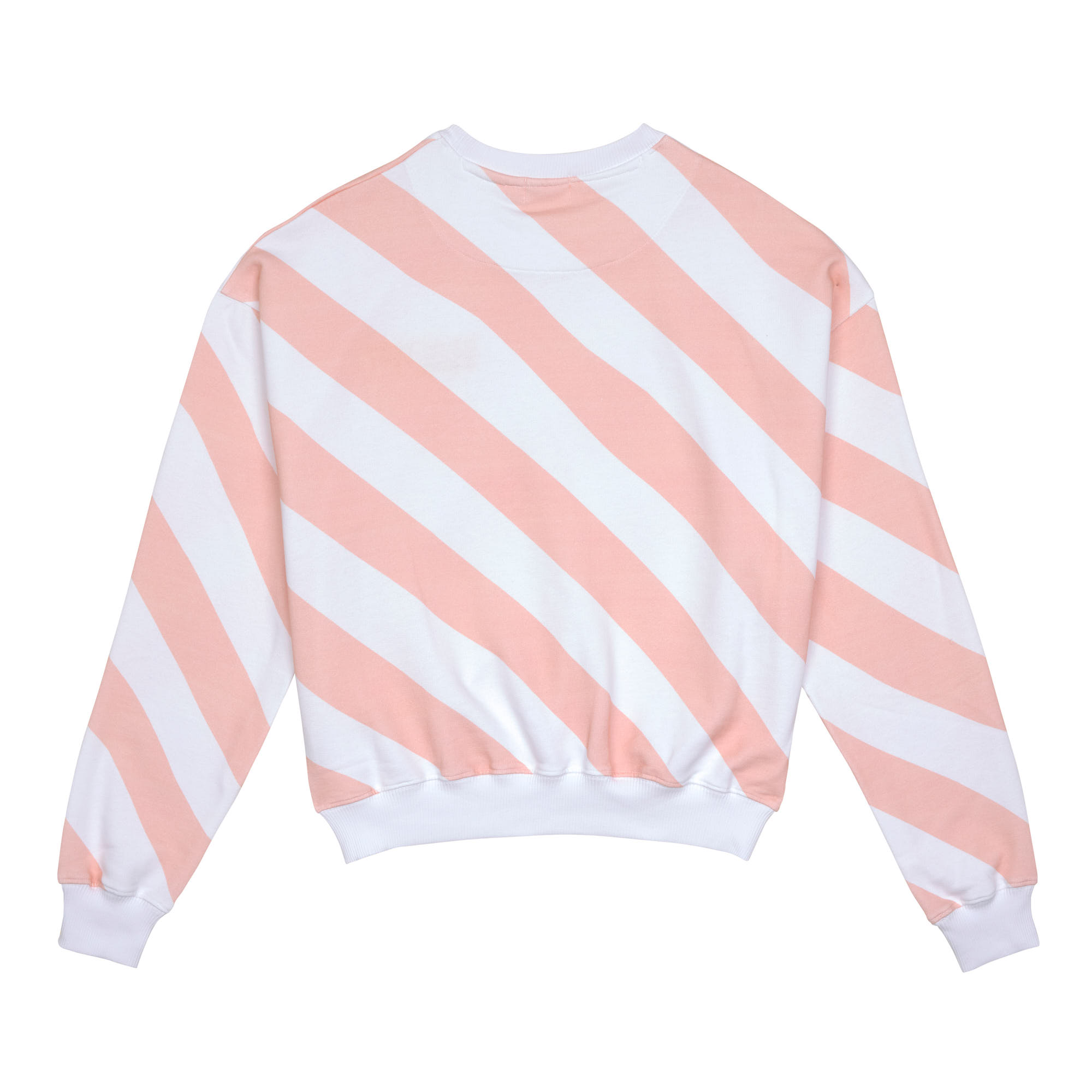 Lässig Sweatshirt unisex GOTS Happy milky/peach S - 3