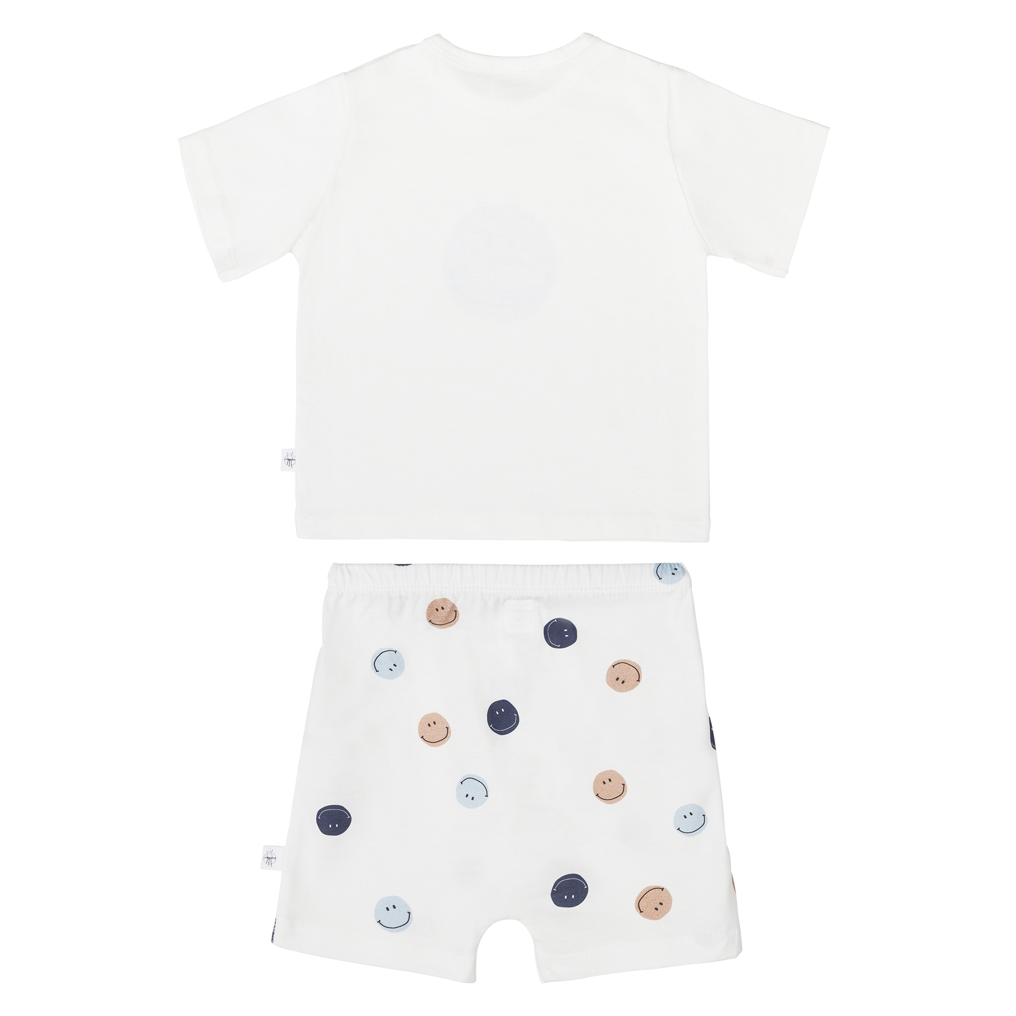 Lässig Short Sleeve Set GOTS Smile milky - 5