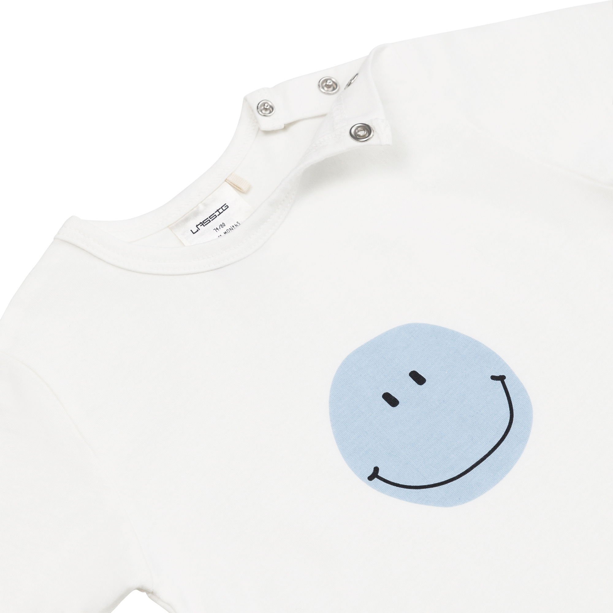 Lässig Short Sleeve Set GOTS Smile milky - 2