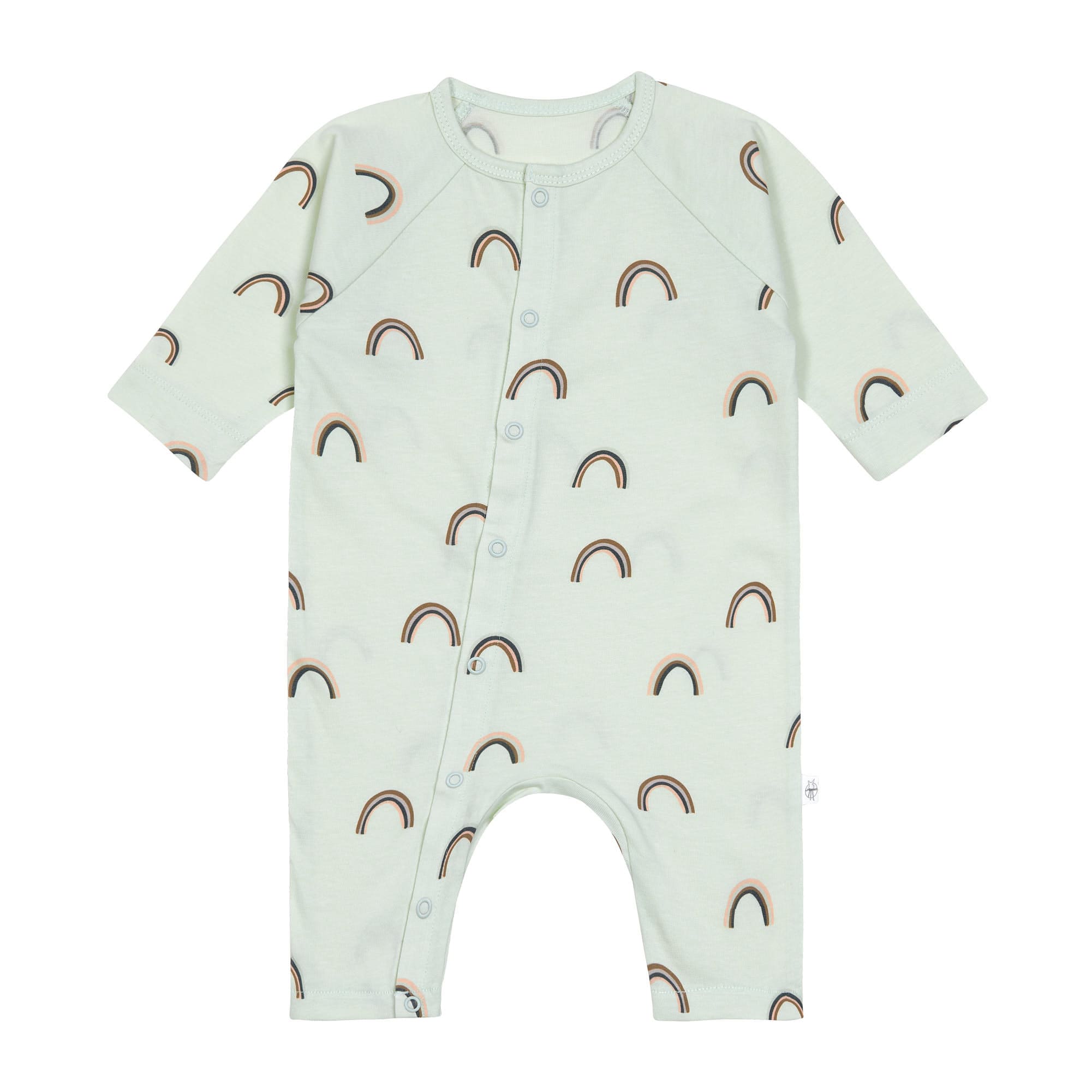 Lässig Romper GOTS Rainbow mint