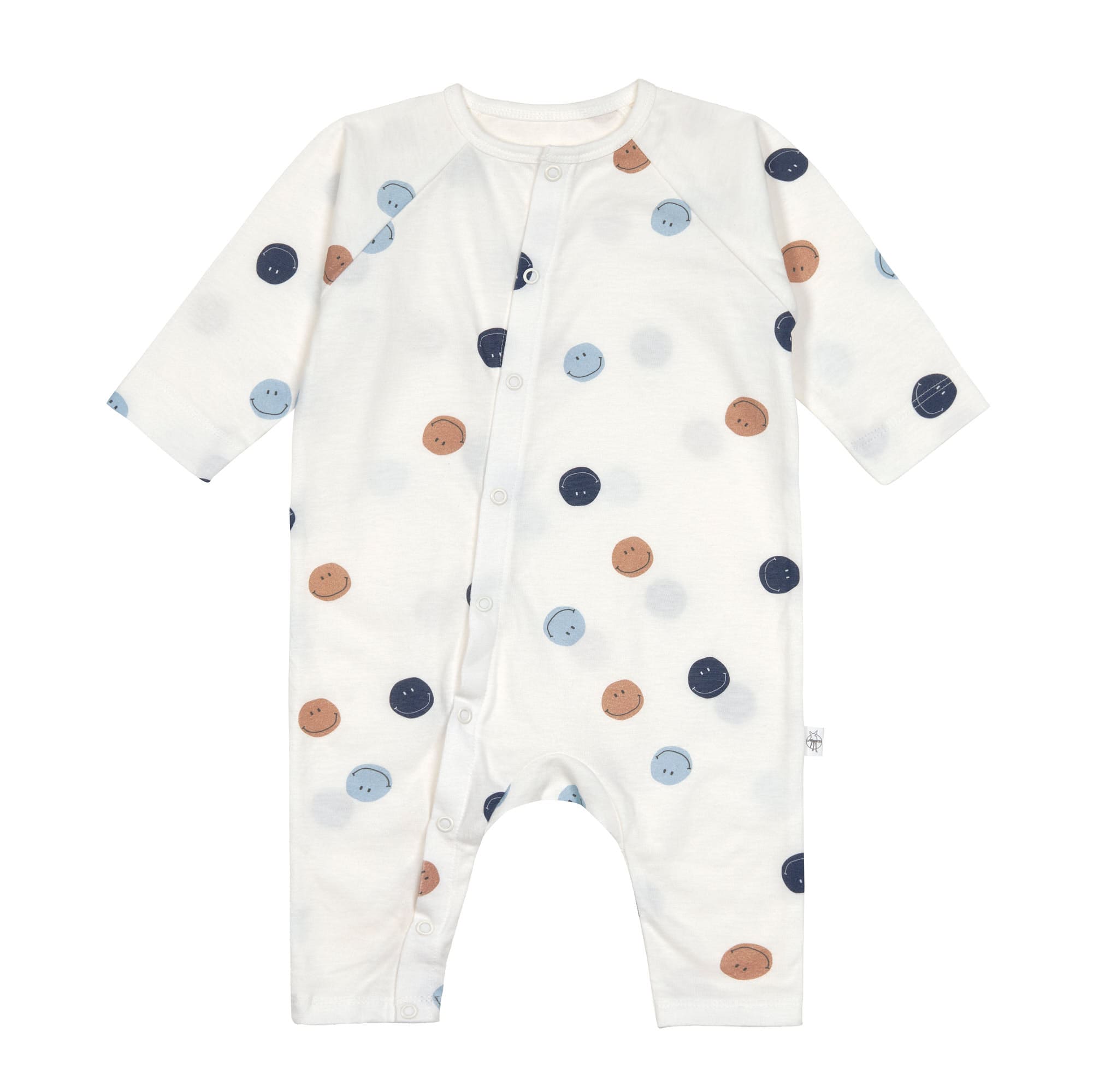 Lässig Romper GOTS Smile milky