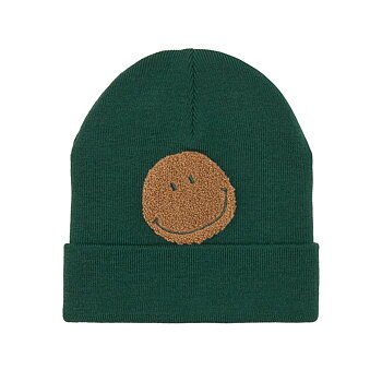 Lässig Merino Beanie Little Gang Smile ocean green