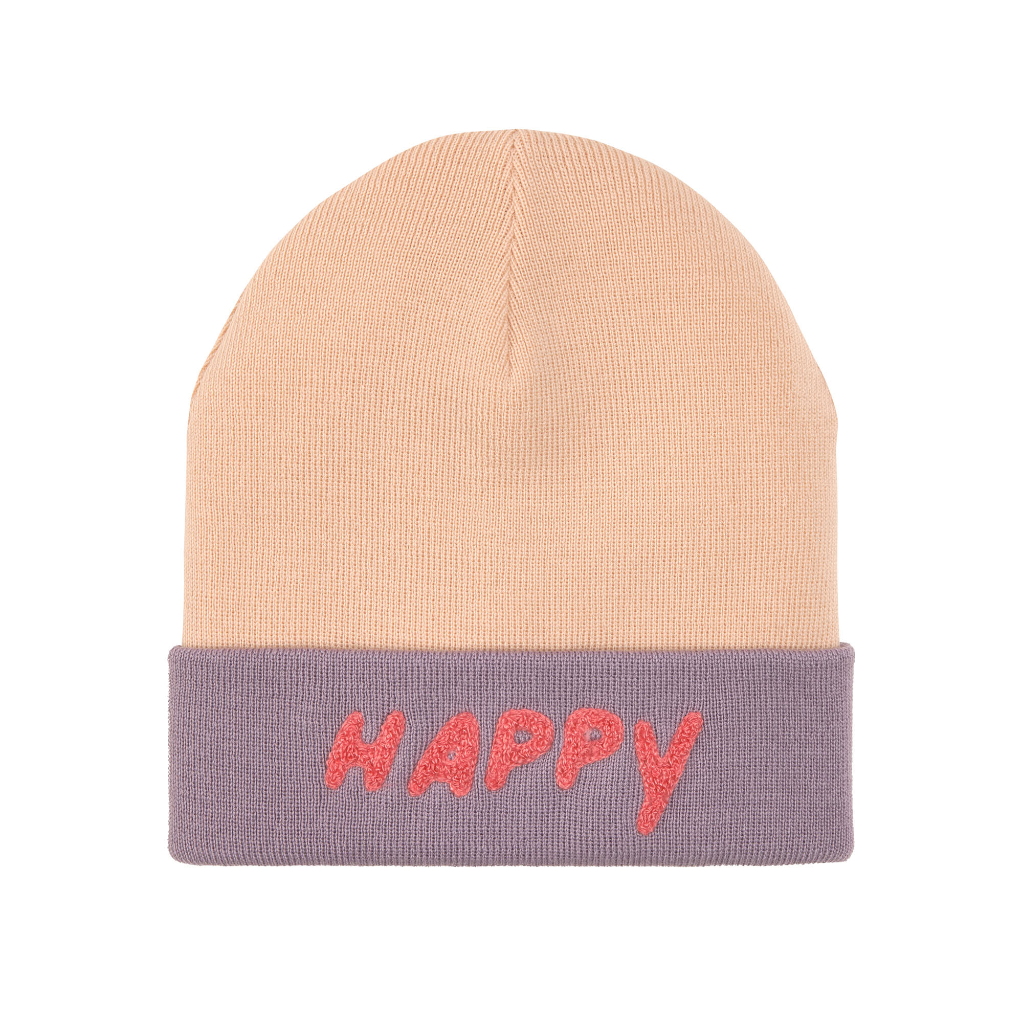 Lässig Merino Beanie Little Gang Happy li rose/lila