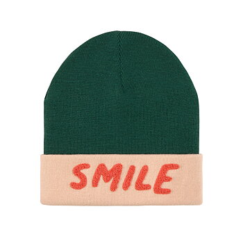Lässig Merino Beanie Little Gang Smile o gre/li ros