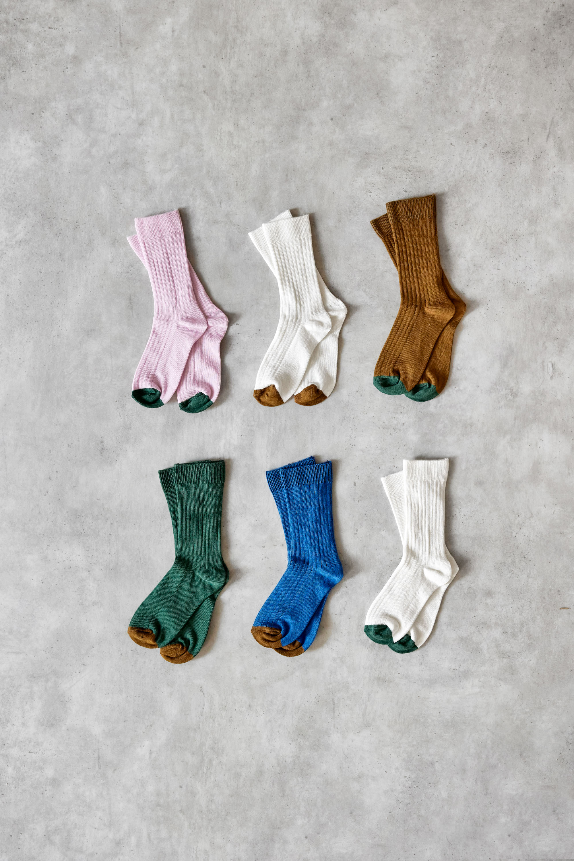 Lässig Ribbed Socks 5 GOTS Little Gang lila/mil/gre