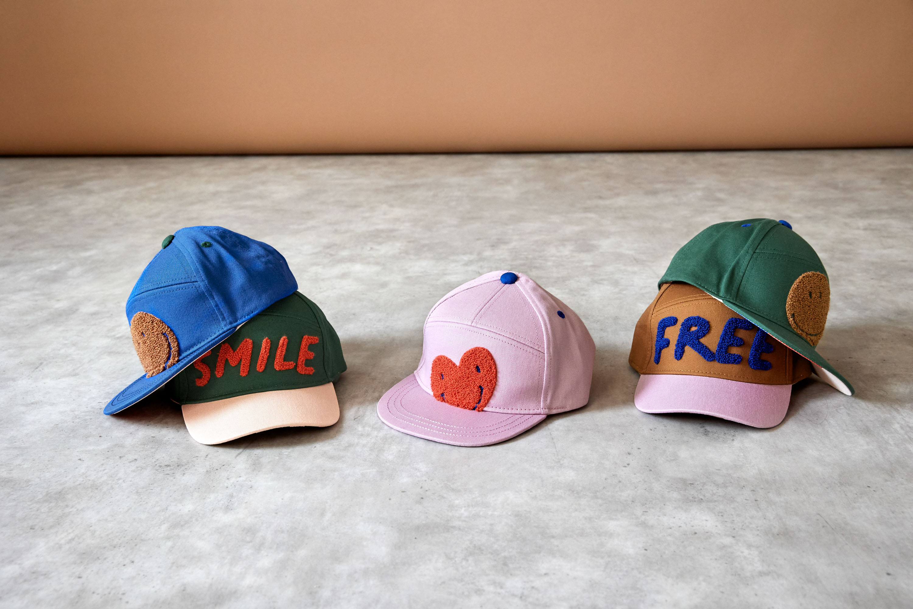 Lässig Kids Skater Cap Litt Gang Smile ocean green - 6