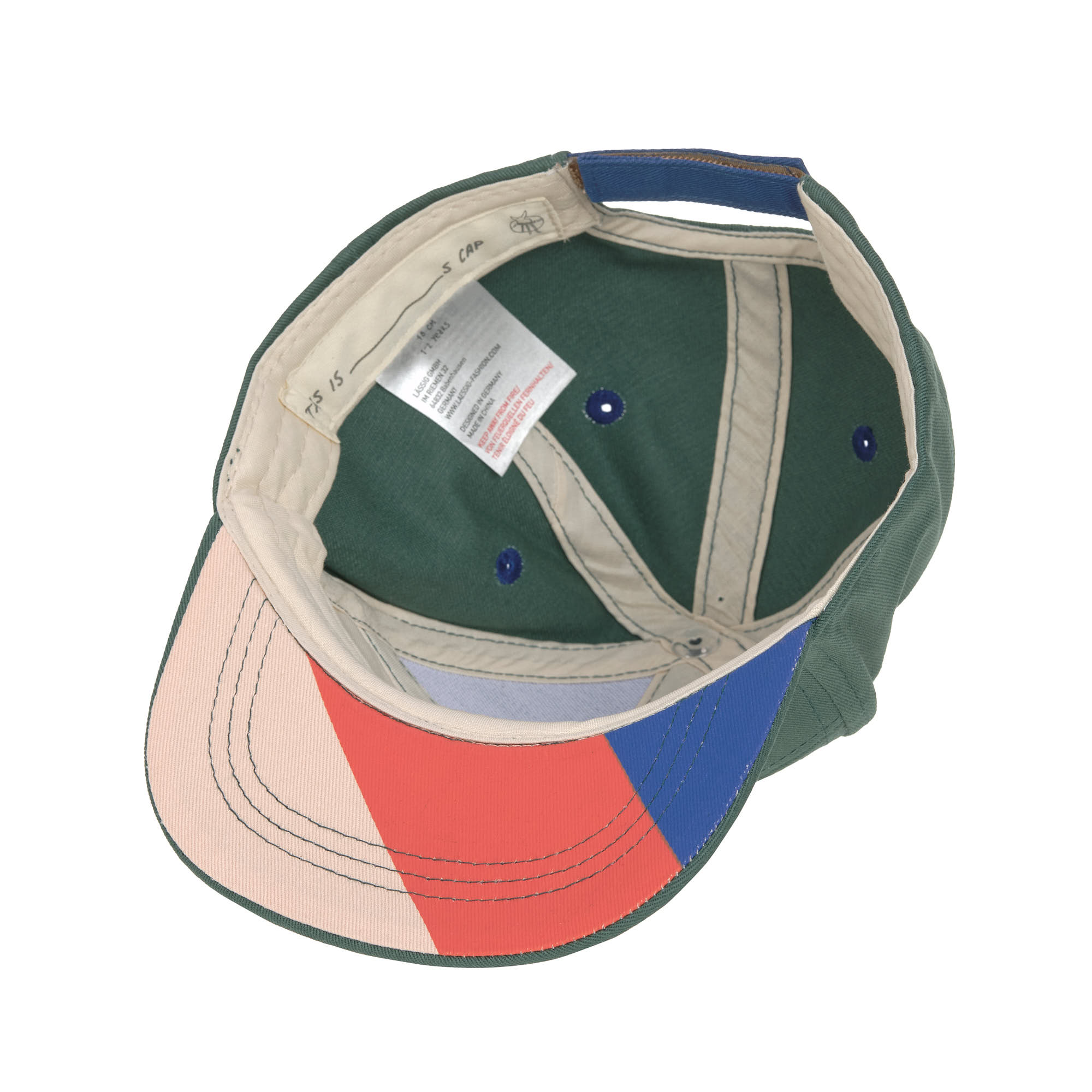 Lässig Kids Skater Cap Litt Gang Smile ocean green - 4