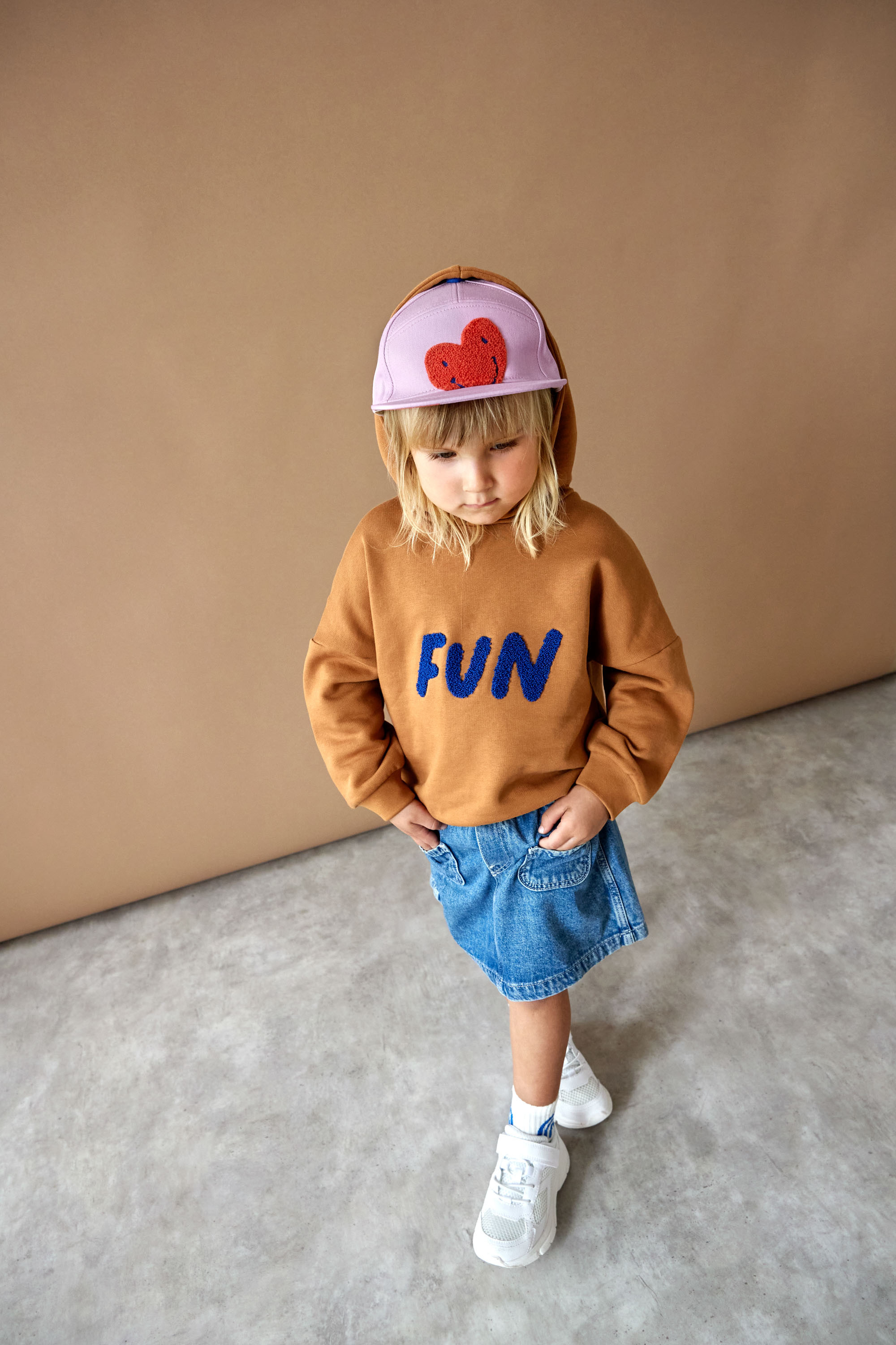 Lässig Kids Skater Cap Little Gang Heart lavender - 5