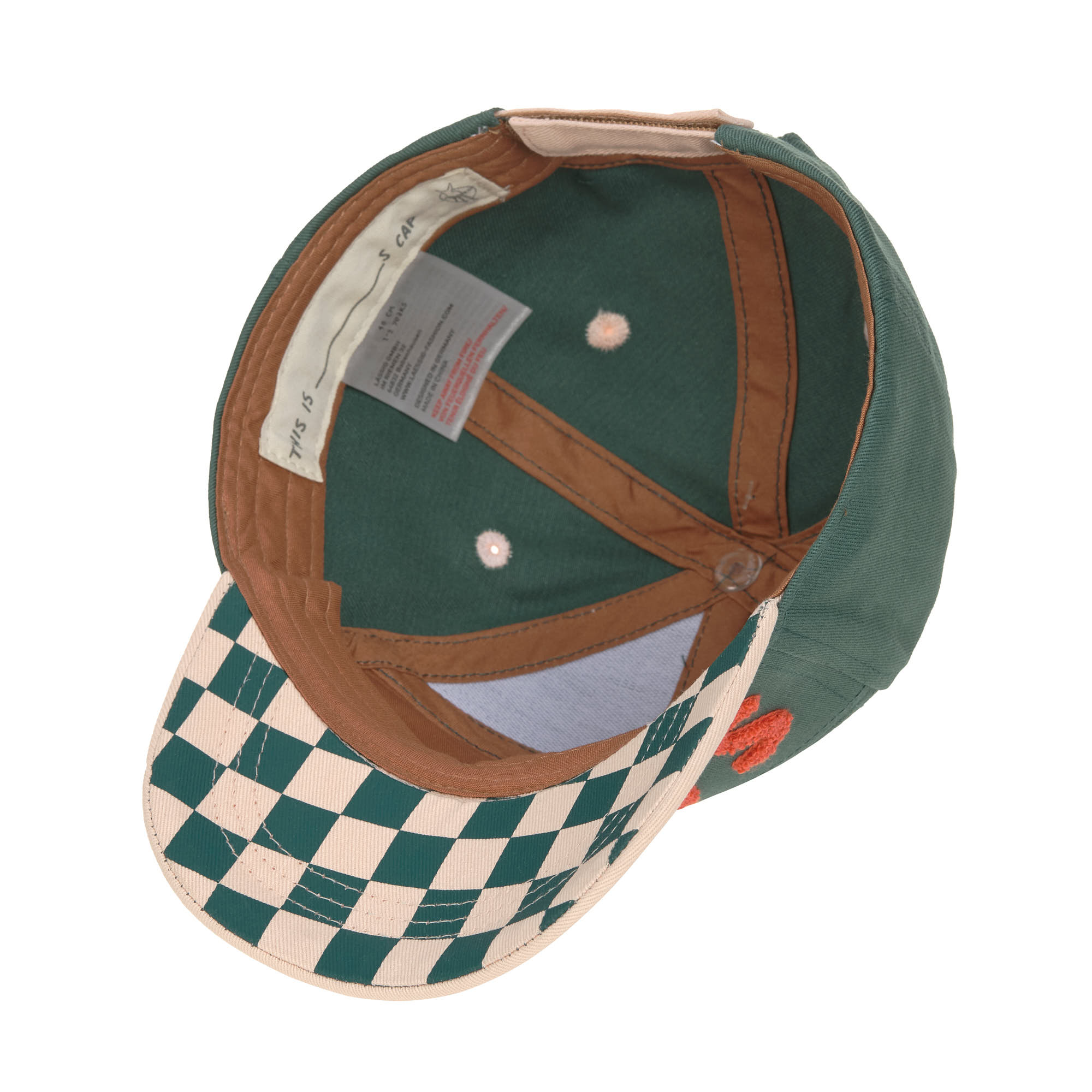 Lässig Kids Base Cap Lit Gang Smile oc gree/li rose - 4