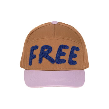 Lässig Kids Base Cap Little Gang Free caramel/lila