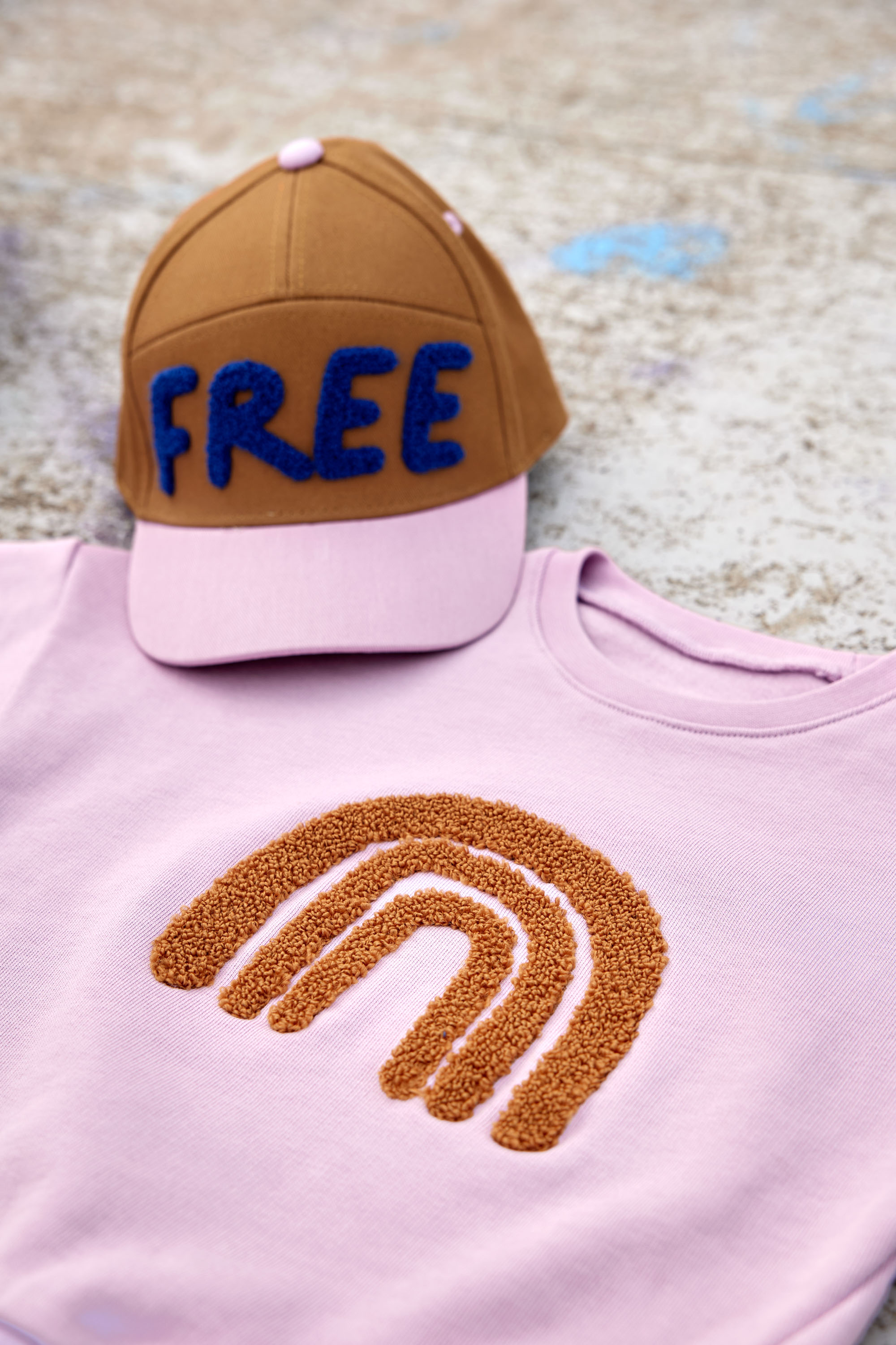 Lässig Kids Base Cap Little Gang Free caramel/lila - 6