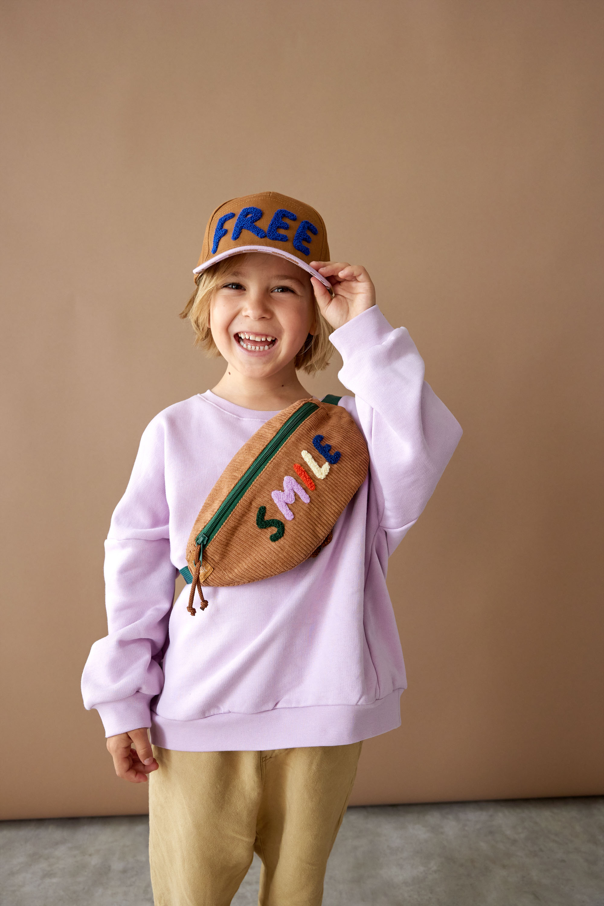 Lässig Kids Base Cap Little Gang Free caramel/lila - 5