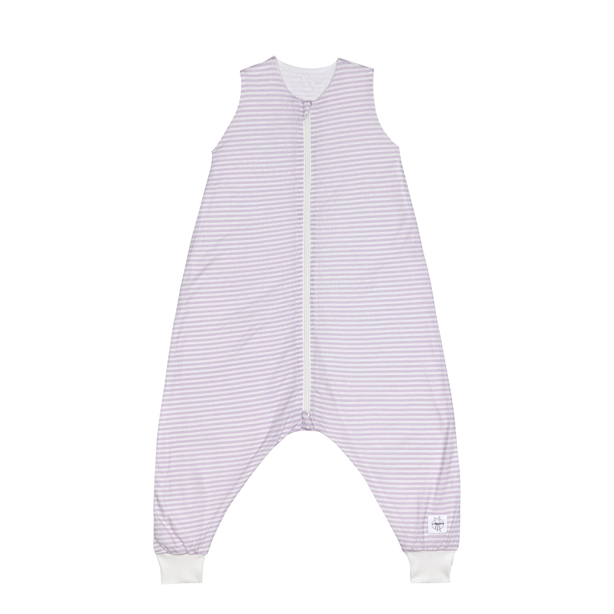 Lässig Sleeping Jumper Lyocell Striped lave/milky