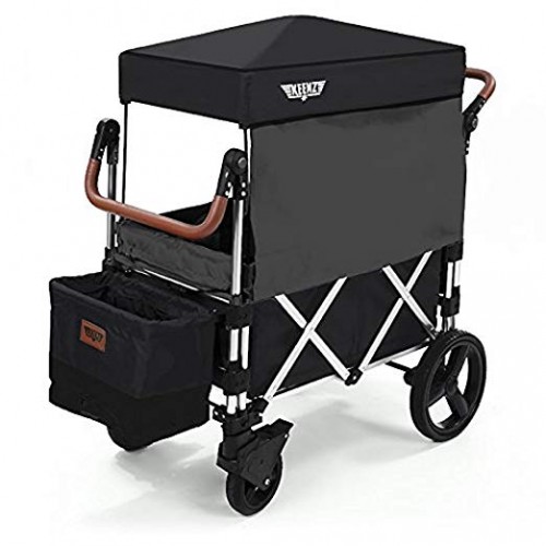 Keenz Stroller Wagon 7S Black - 3