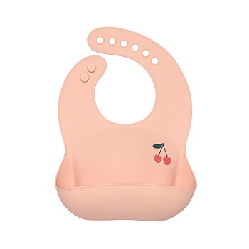 Lässig Silicone Bib Happy Fruits Cherry