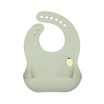 Lässig Silicone Bib Happy Fruits Lemon