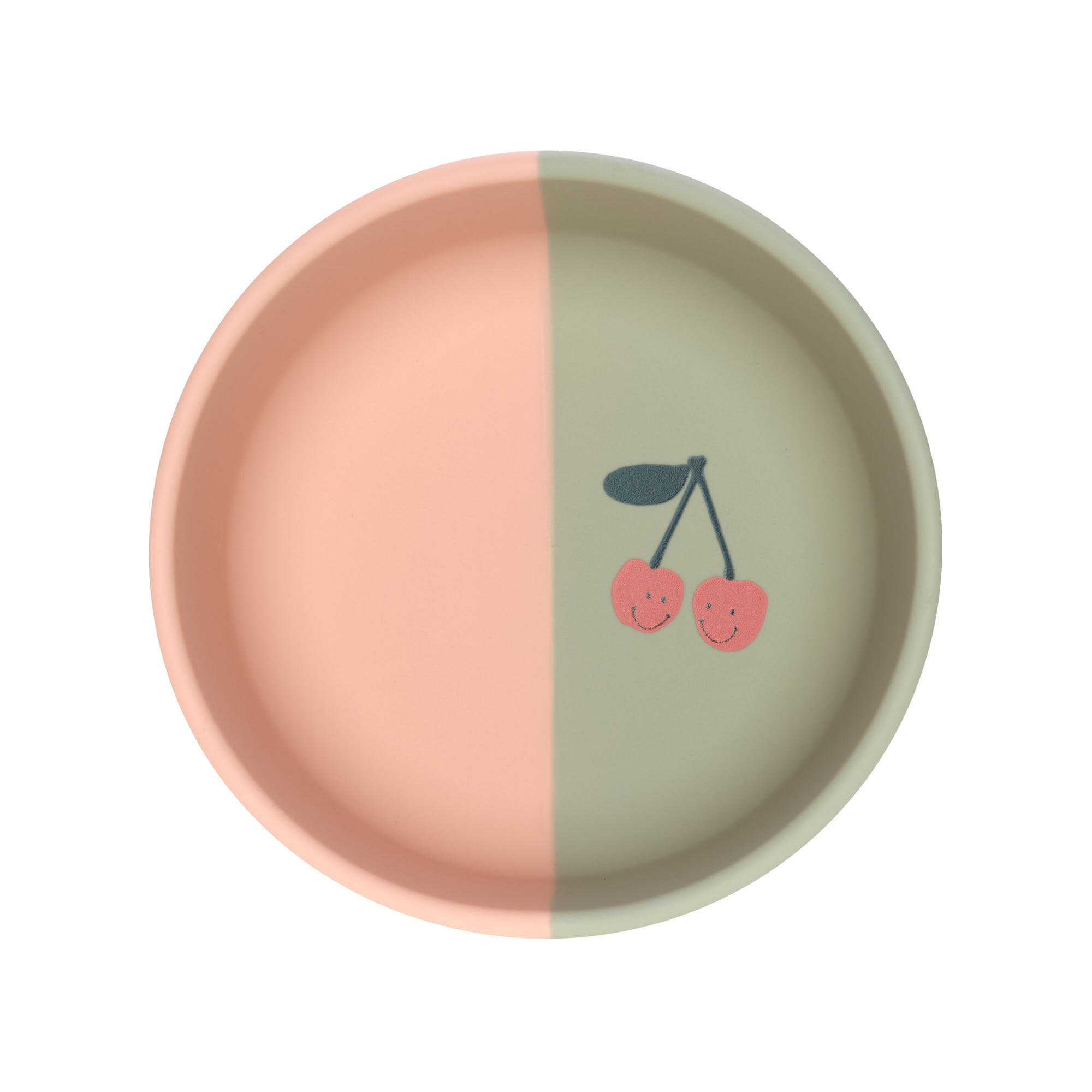Lässig Silicone Bowl Happy Fruits Cherry