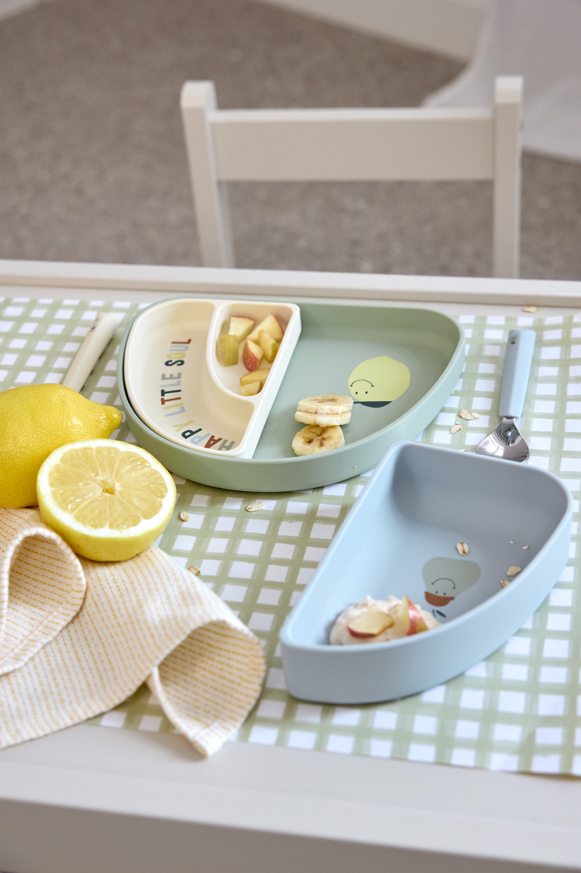 Lässig Cutlery w. Silicone Handle 3pc Happy Fruits Lemon - 6