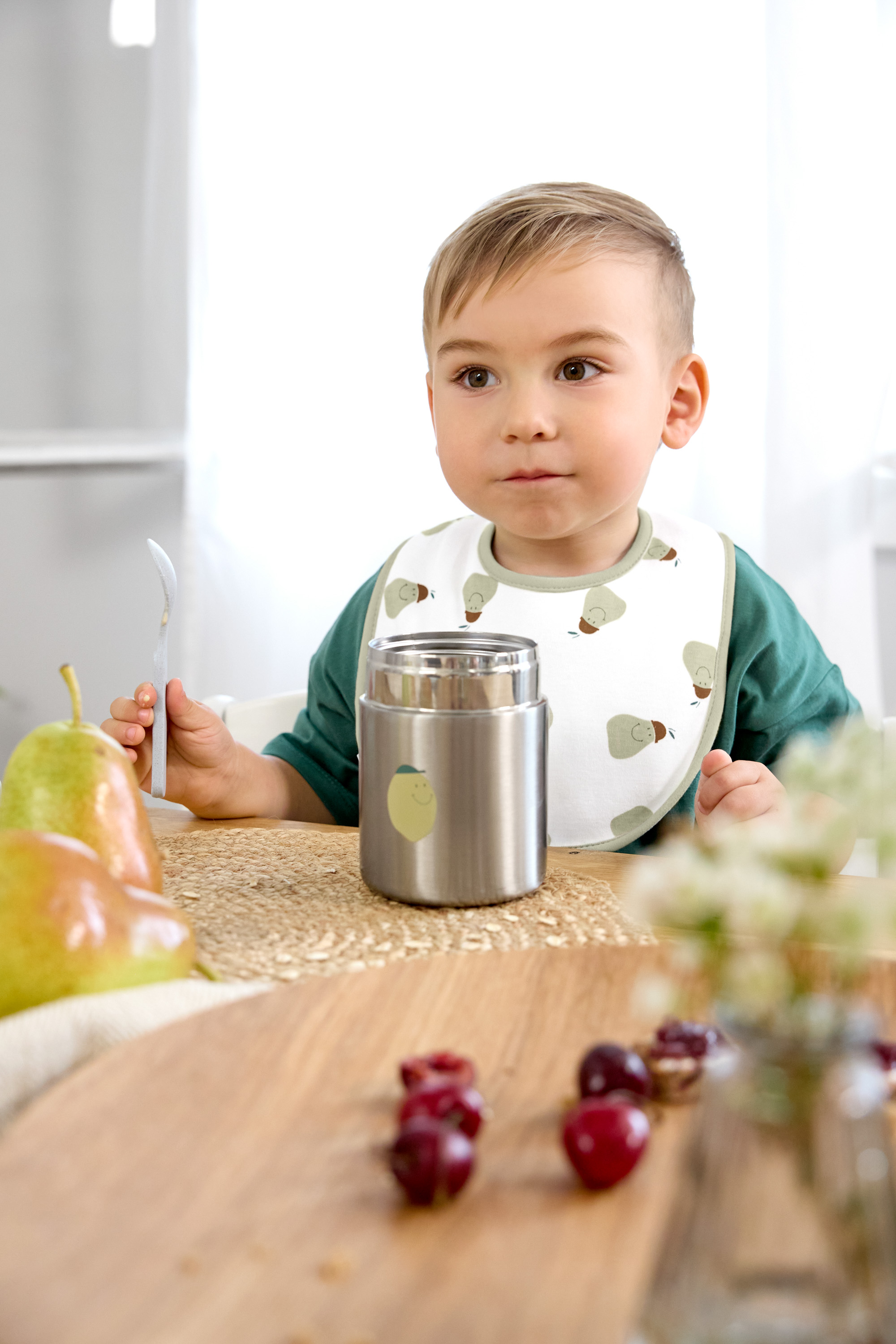 Lässig Food Jar Happy Fruits Cherry - 8