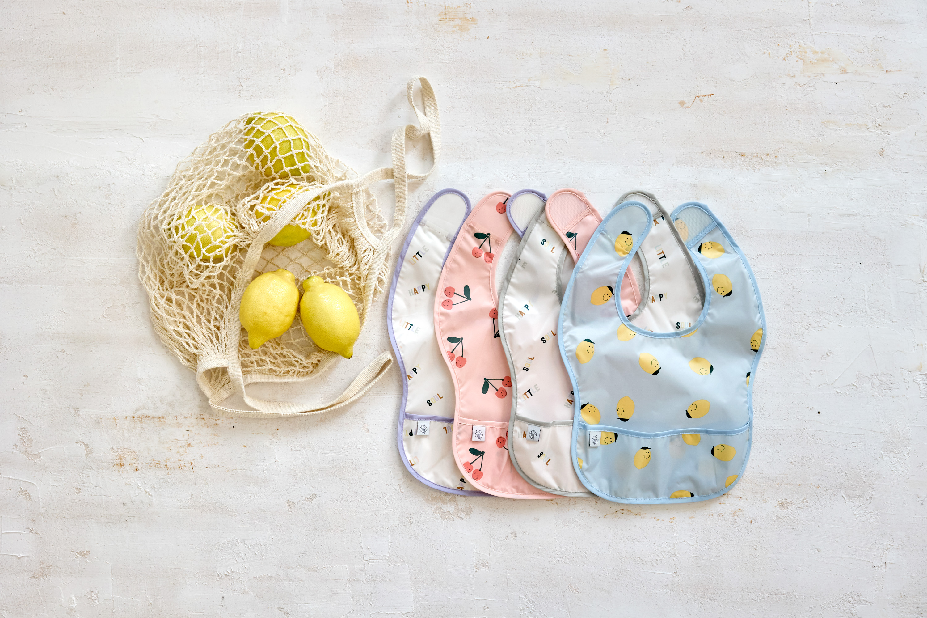 Lässig Lightweight Bib 2 pcs Happy Fruits Cherry - 8