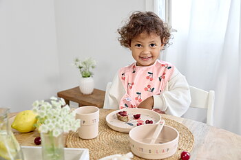 Lässig Lightweight Bib 2 pcs Happy Fruits Cherry