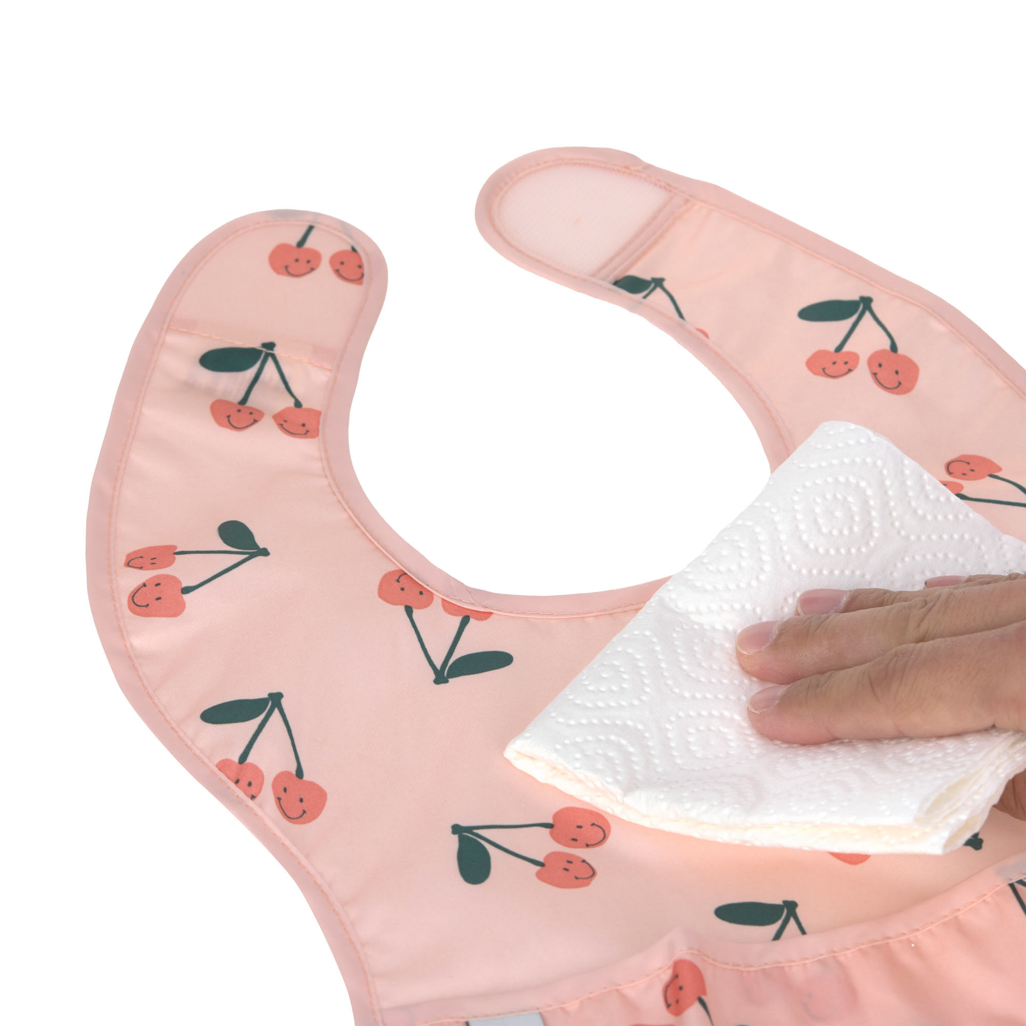 Lässig Lightweight Bib 2 pcs Happy Fruits Cherry - 5