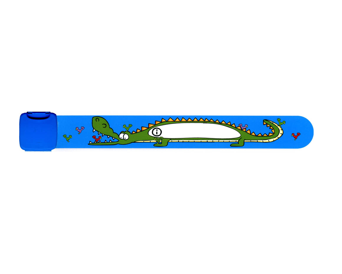 Infoband Blå Krokodil 1p