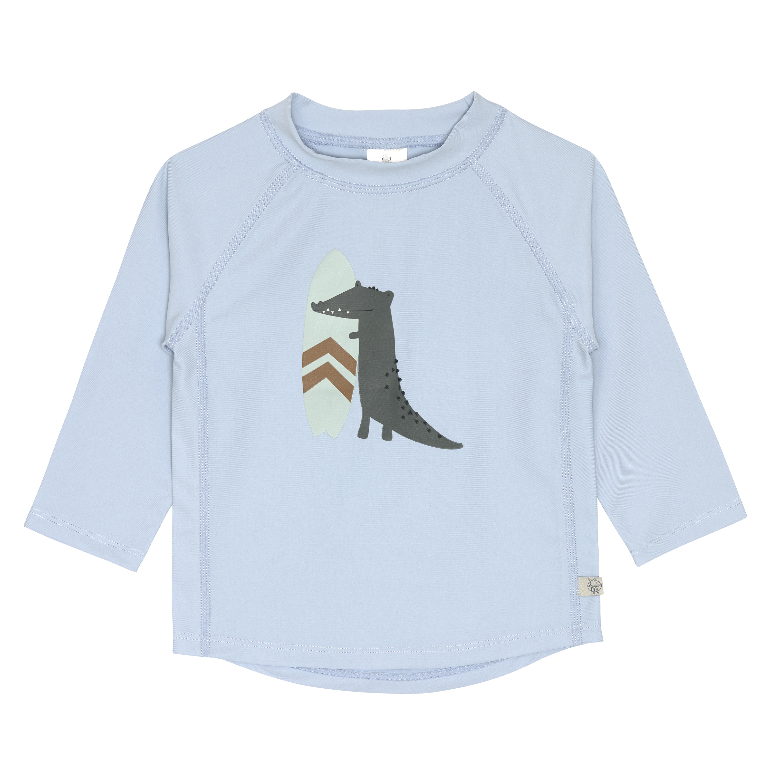 Lässig Long Sleeve Rashg. Crocodile sky blue 13-18 months