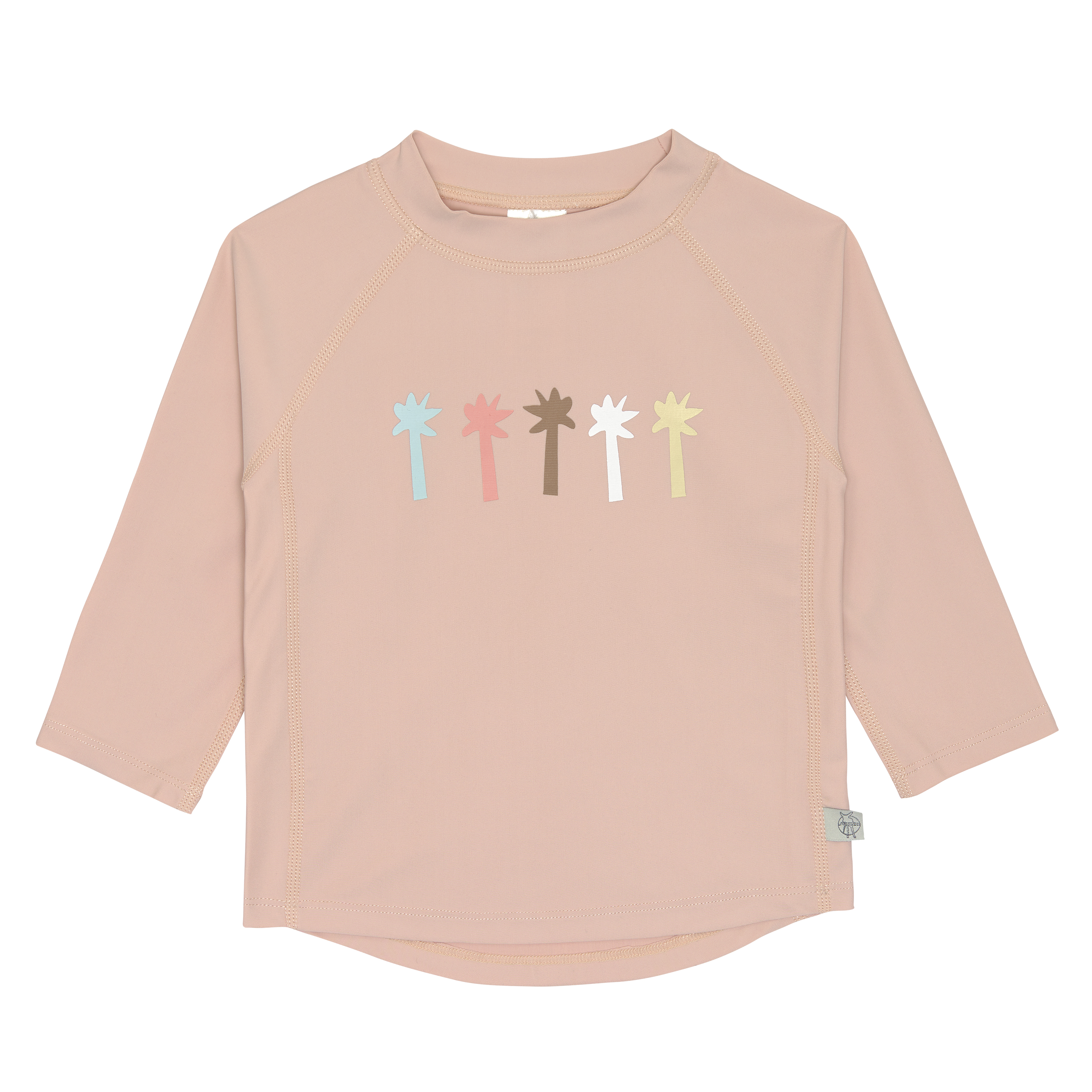 Lässig Long Sleeve Rashguard Palms peach, 07-12 months