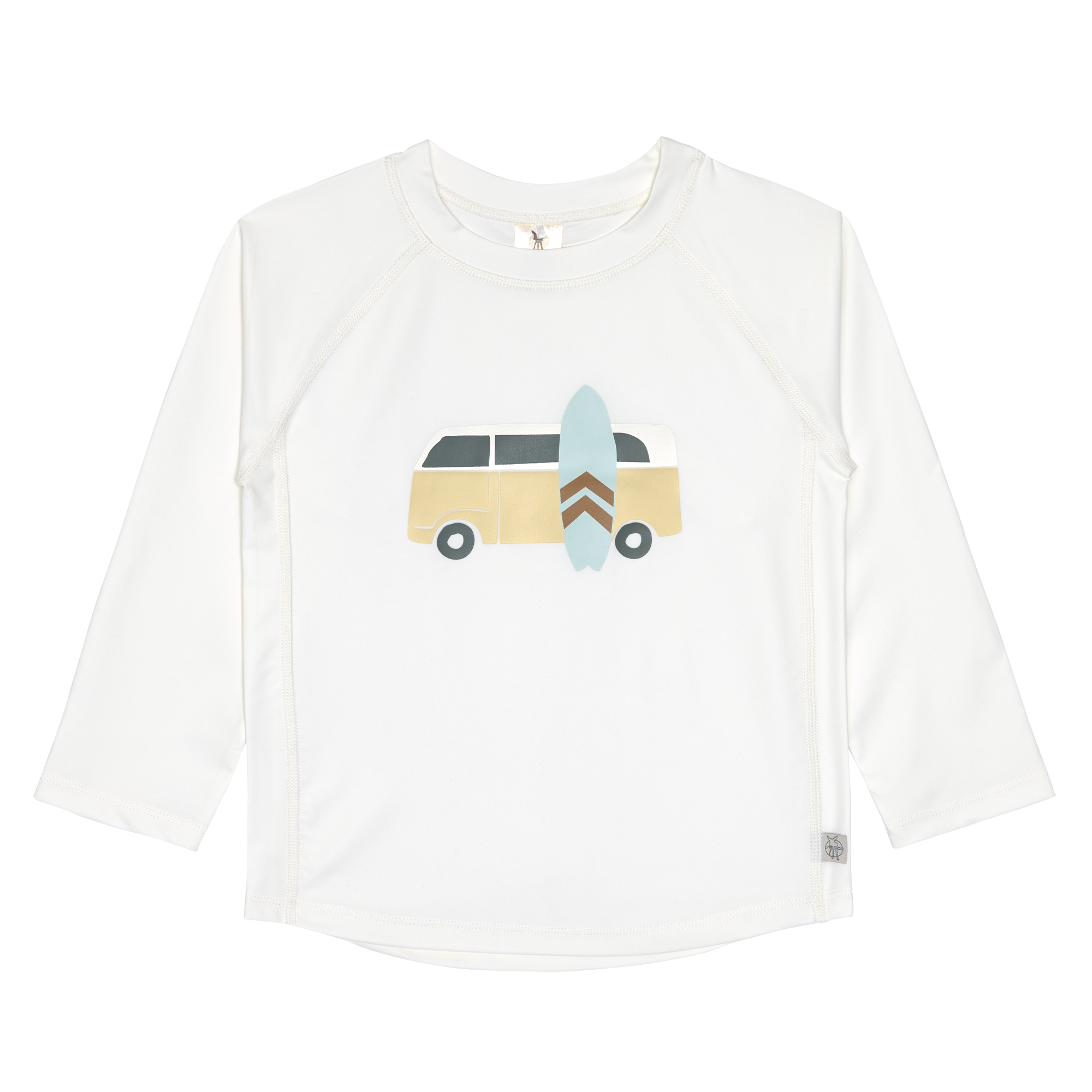 Lässig Long Sleeve Rashg. Camper sea salt, 7-12 months