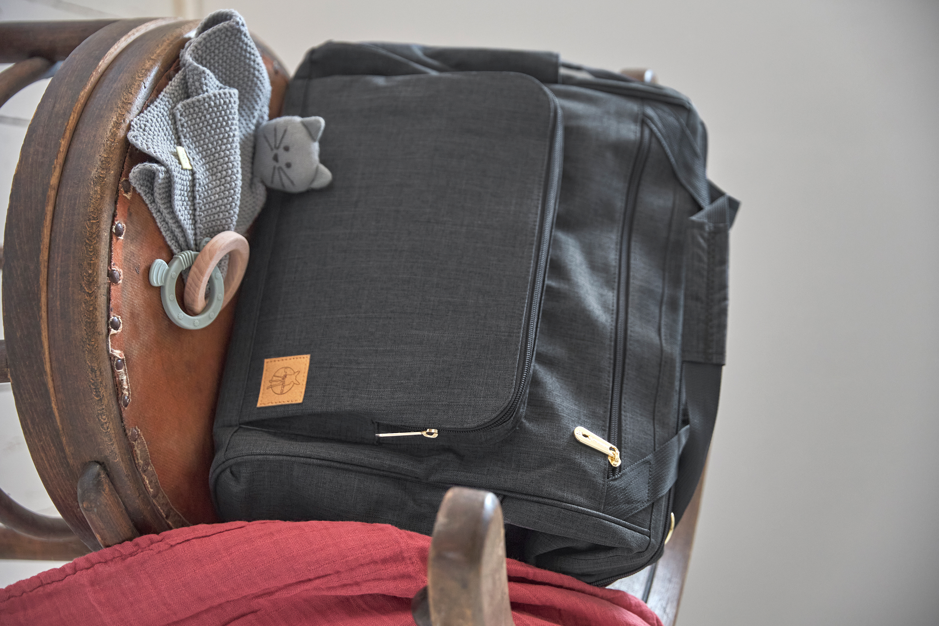 Lässig GLA Goldie Twin Backpack anthracite - 12