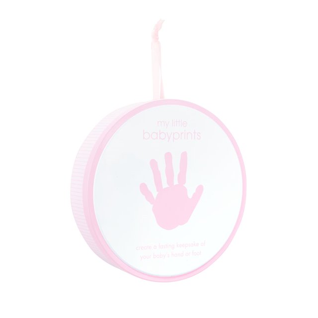 Babyprints Round Tin Pink - 5