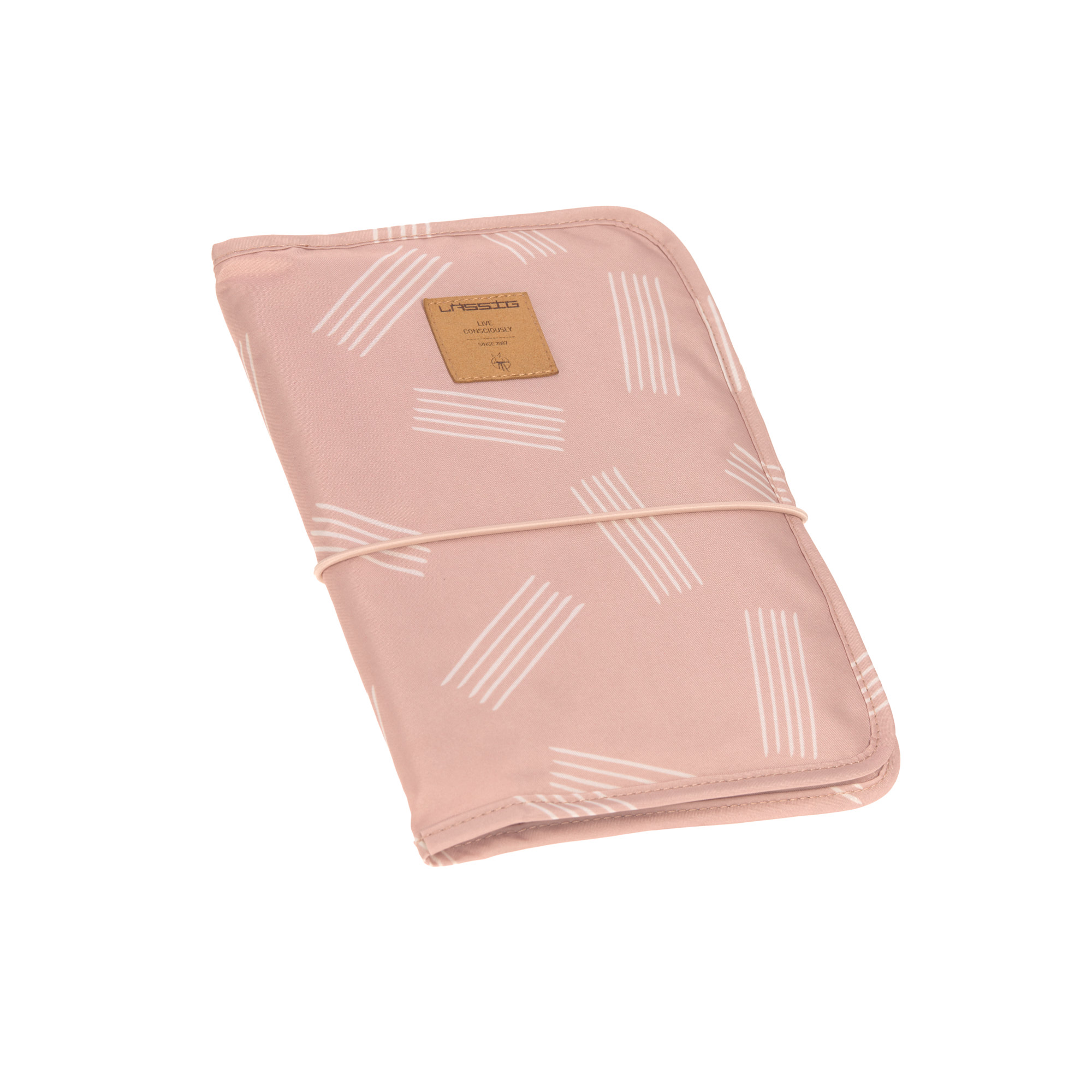 Lässig CAS Changing Pouch Soft Stripes rose