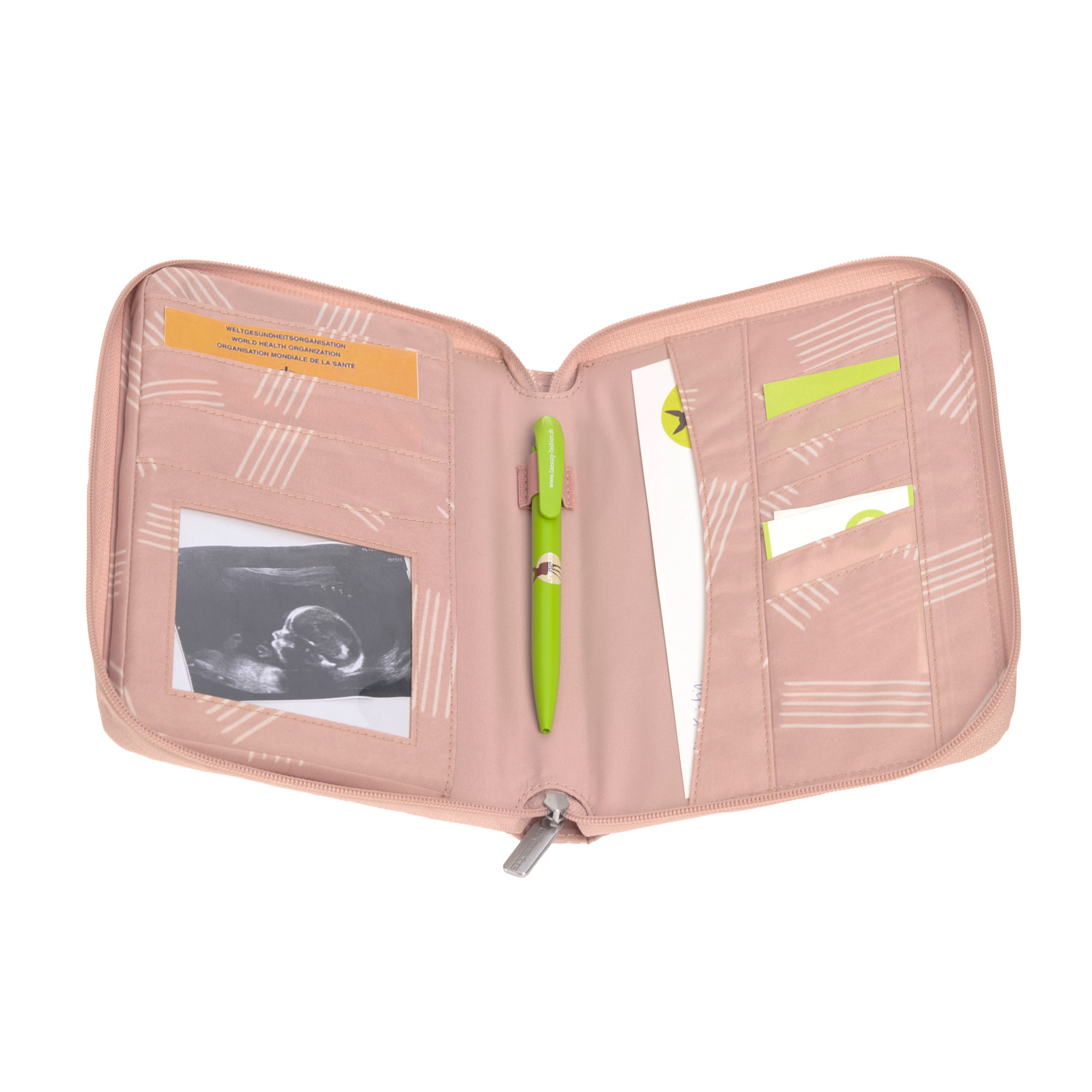 Lässig CAS Document Pouch Soft Stripes rose - 3