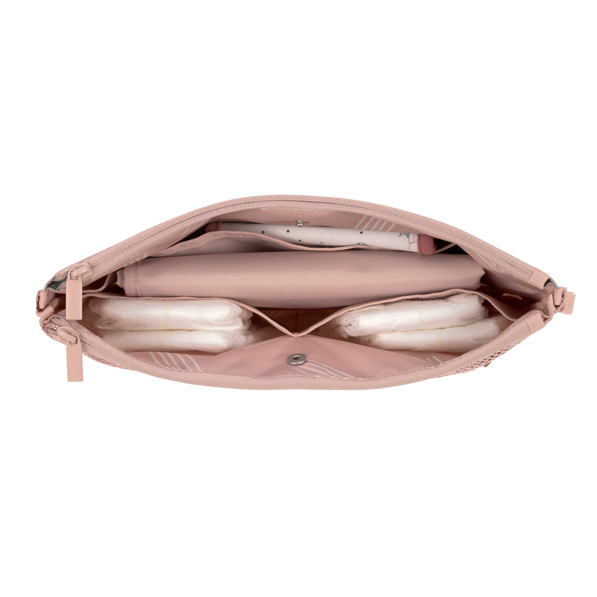 Lässig CAS Changing Organizer Soft Stripes rose - 12