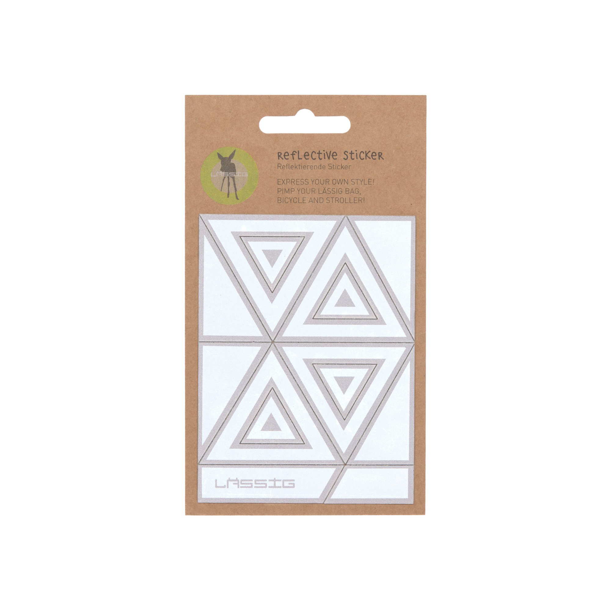 Lässig Reflective Sticker Triangle