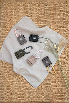 Lässig CAS Stroller Hooks with Carabiner 2 pack grey