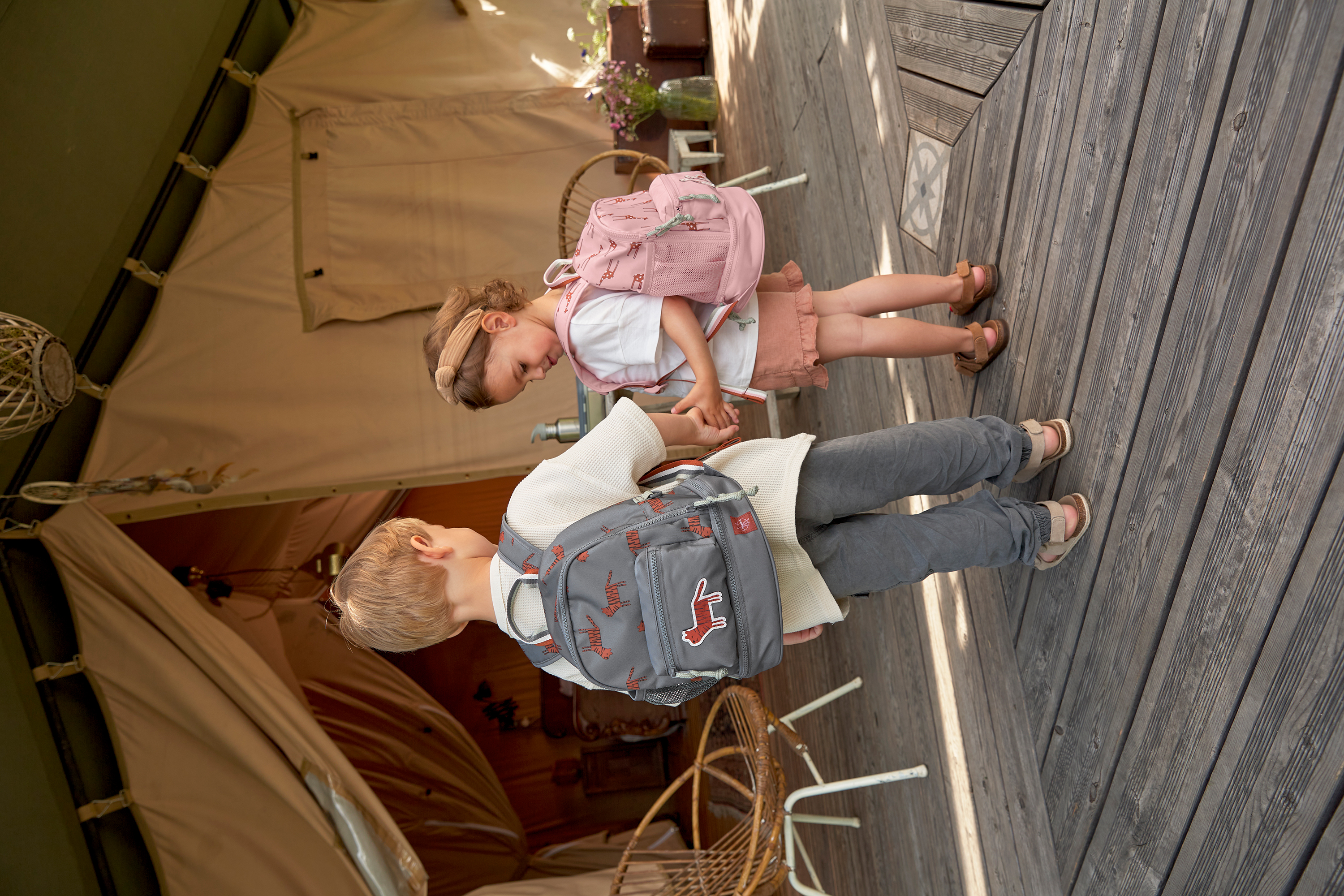 Lässig Mini Backpack Safari Tiger - 12